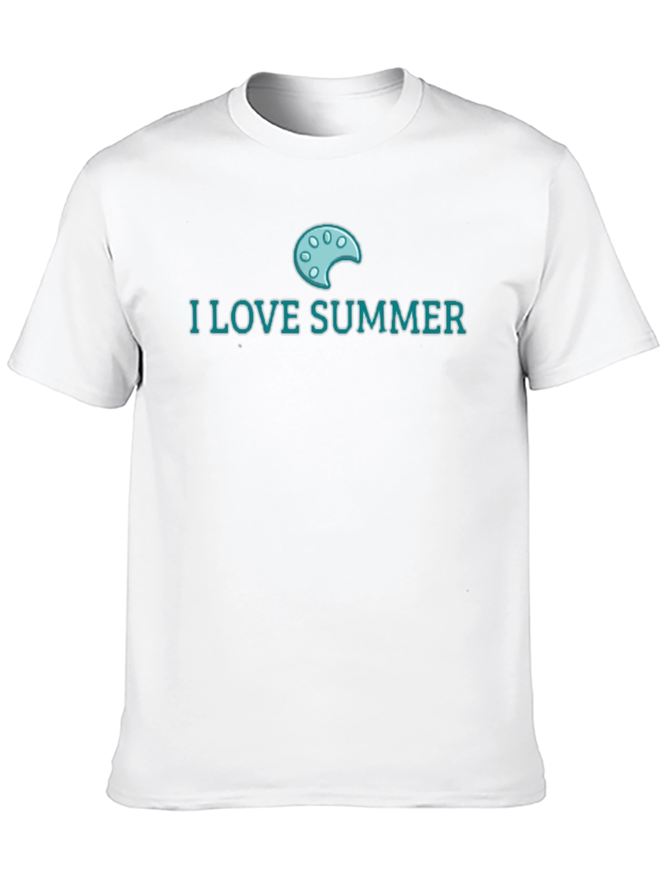 I Love Summer Black T-Shirt