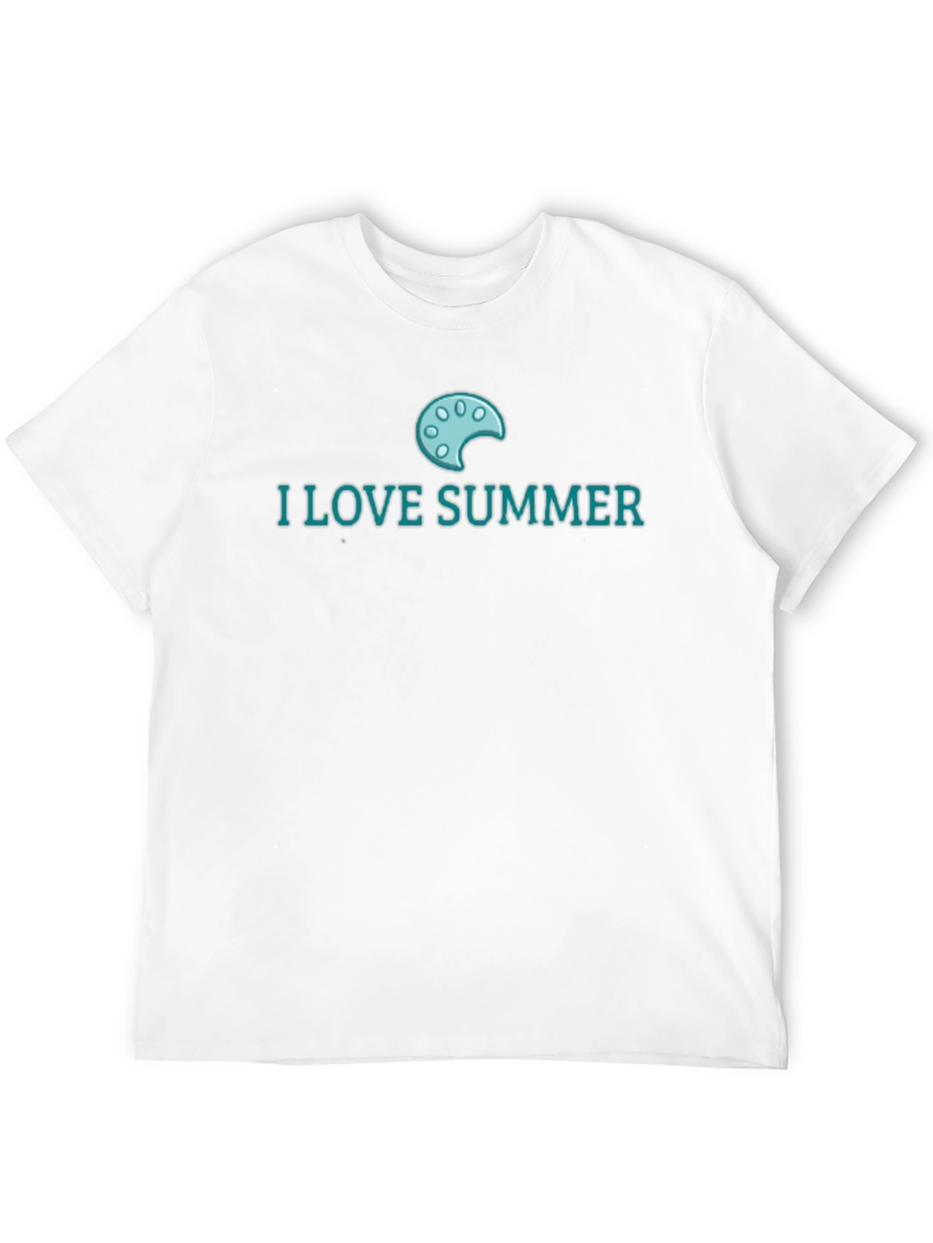 I Love Summer Black T-Shirt