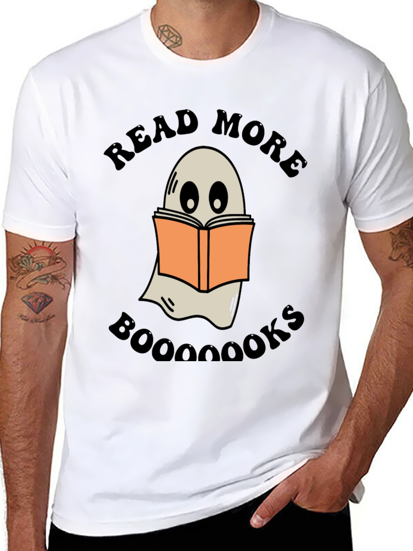 Read More Booooooks Ghost T-Shirt