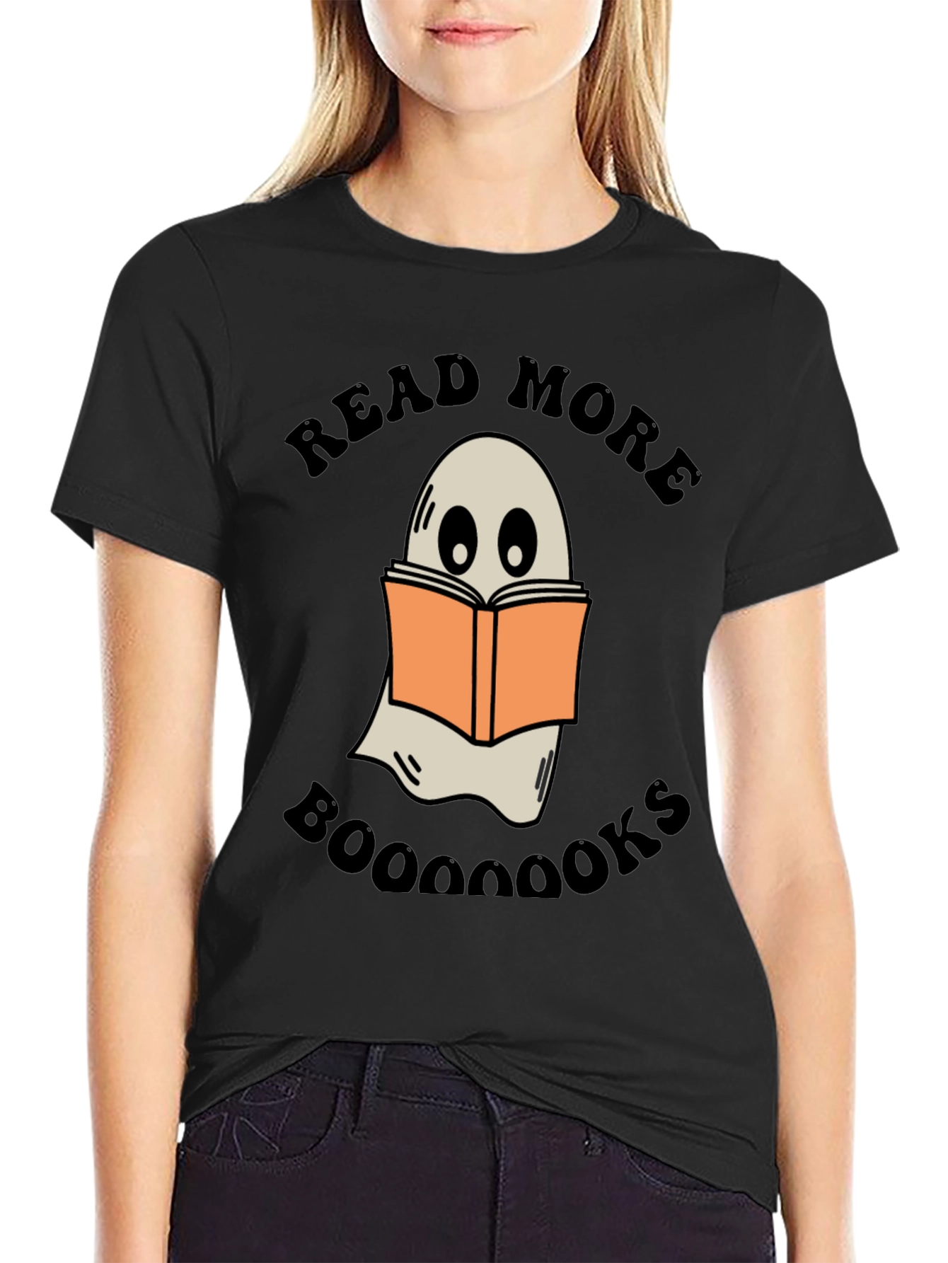 Read More Booooooks Ghost T-Shirt