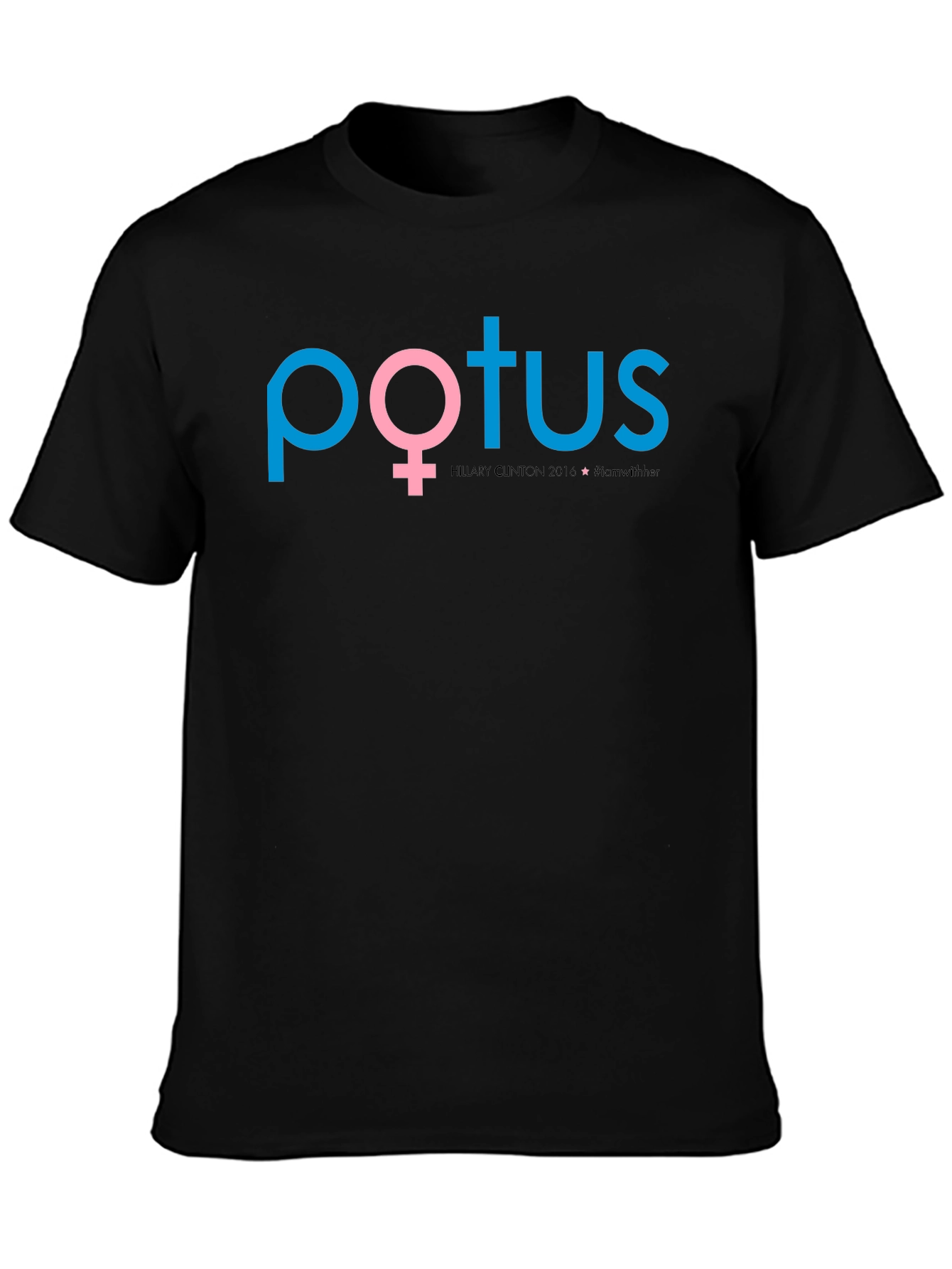 Feminist POTUS Tee - Black Political Statement Shirt