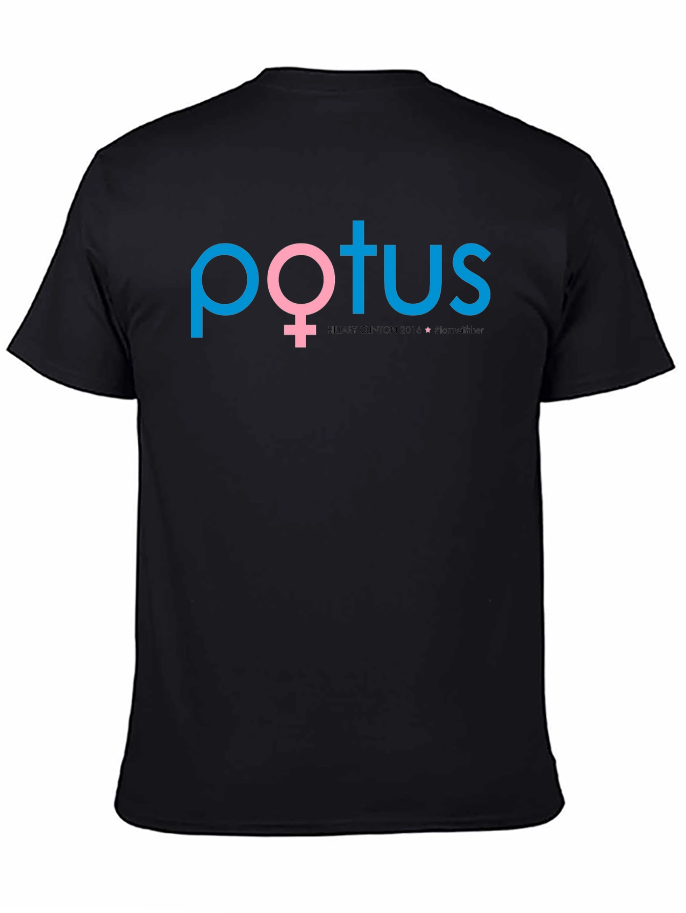 Feminist POTUS Tee - Black Political Statement Shirt