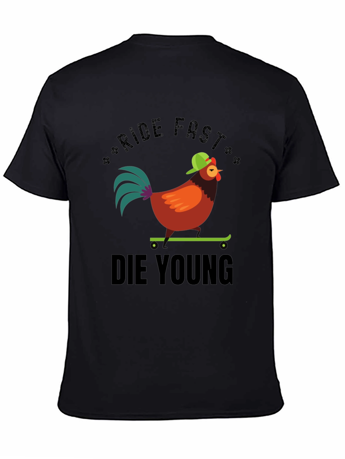 Ride Fast Die Young Chicken T-Shirt