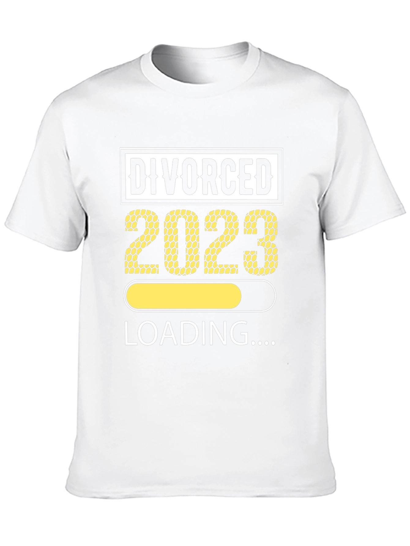 Divorced 2023 Loading Funny T-Shirt