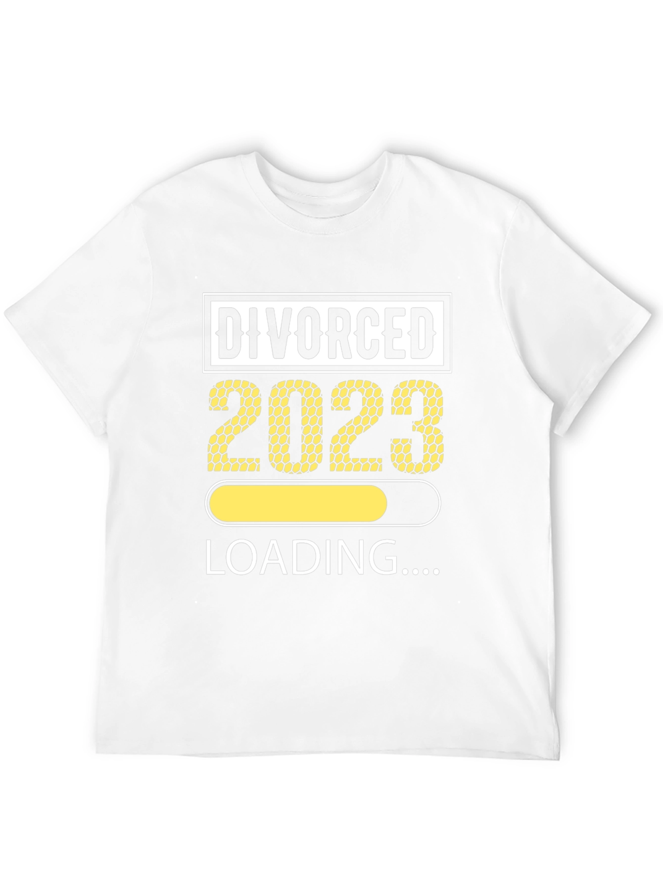 Divorced 2023 Loading Funny T-Shirt