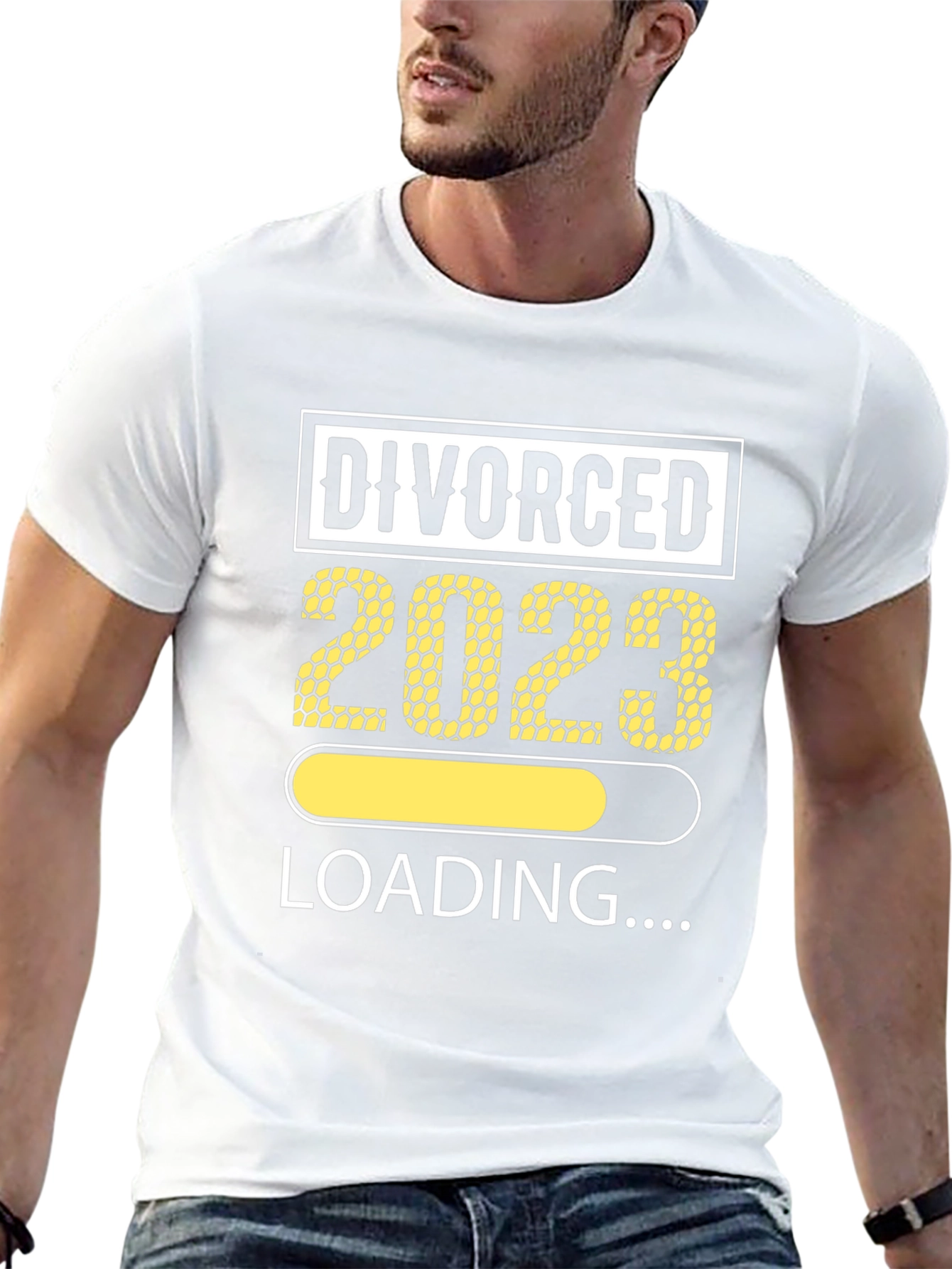 Divorced 2023 Loading Funny T-Shirt