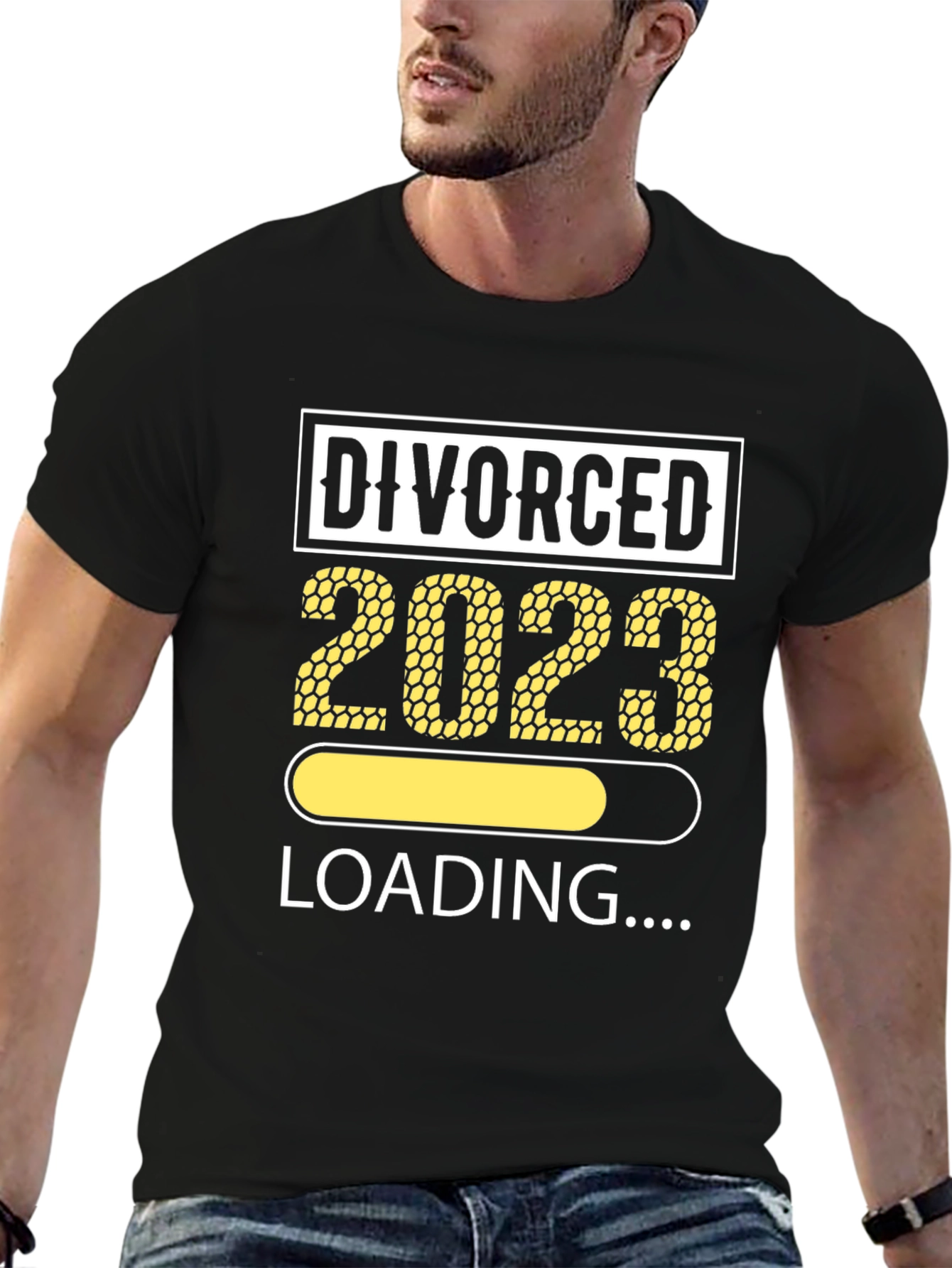 Divorced 2023 Loading Funny T-Shirt