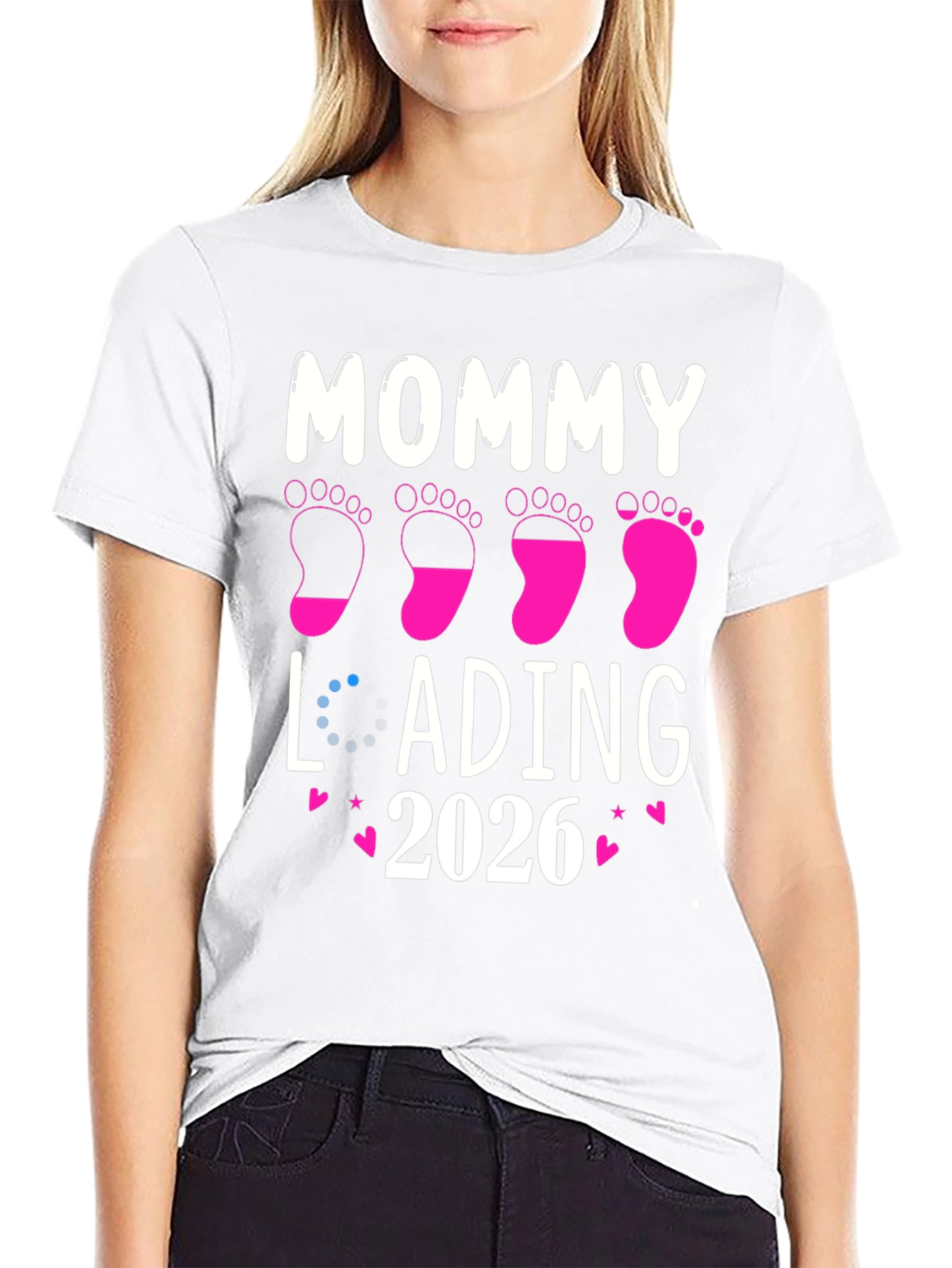 Mommy Loading 2026 T-Shirt