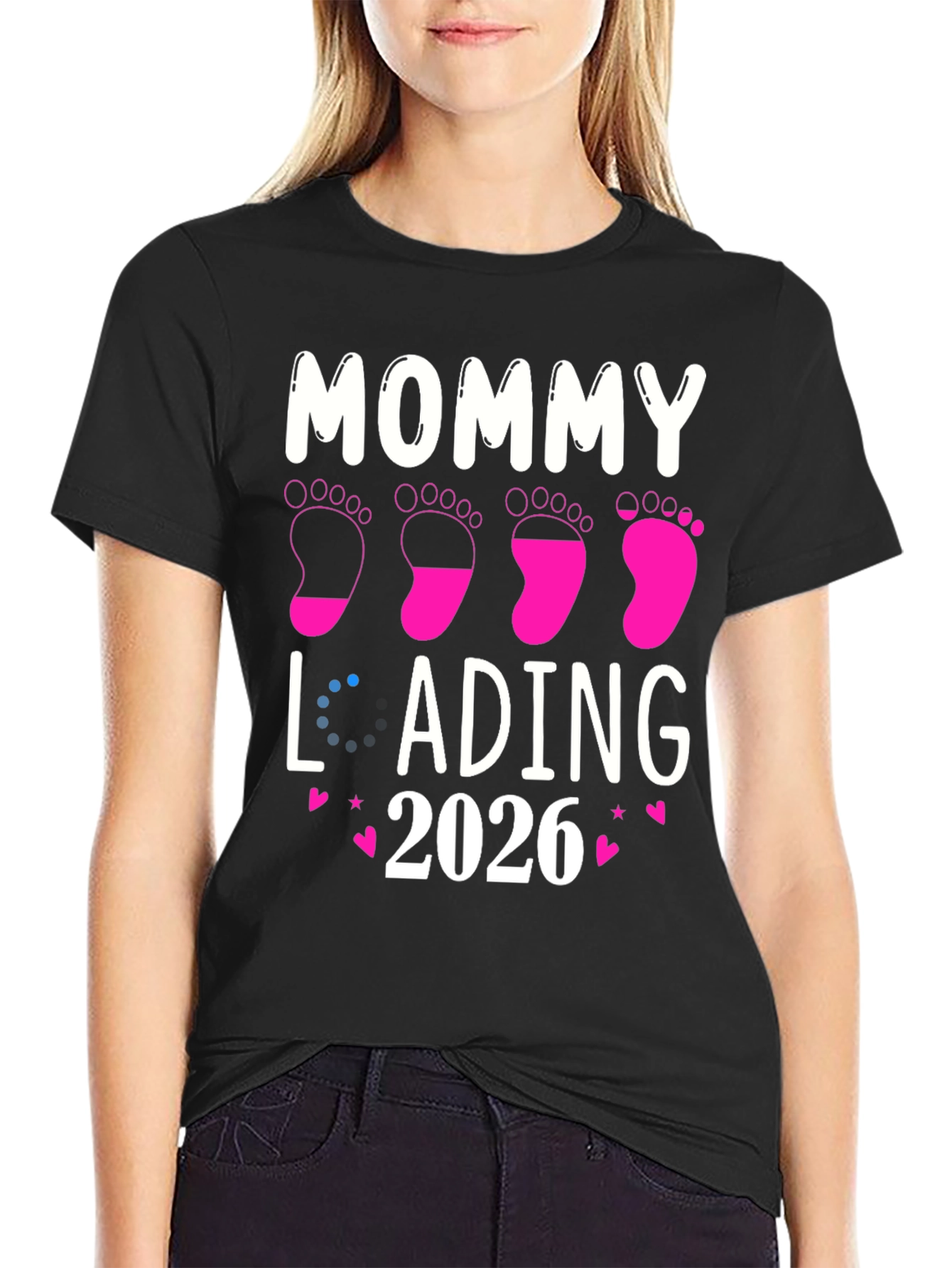 Mommy Loading 2026 T-Shirt