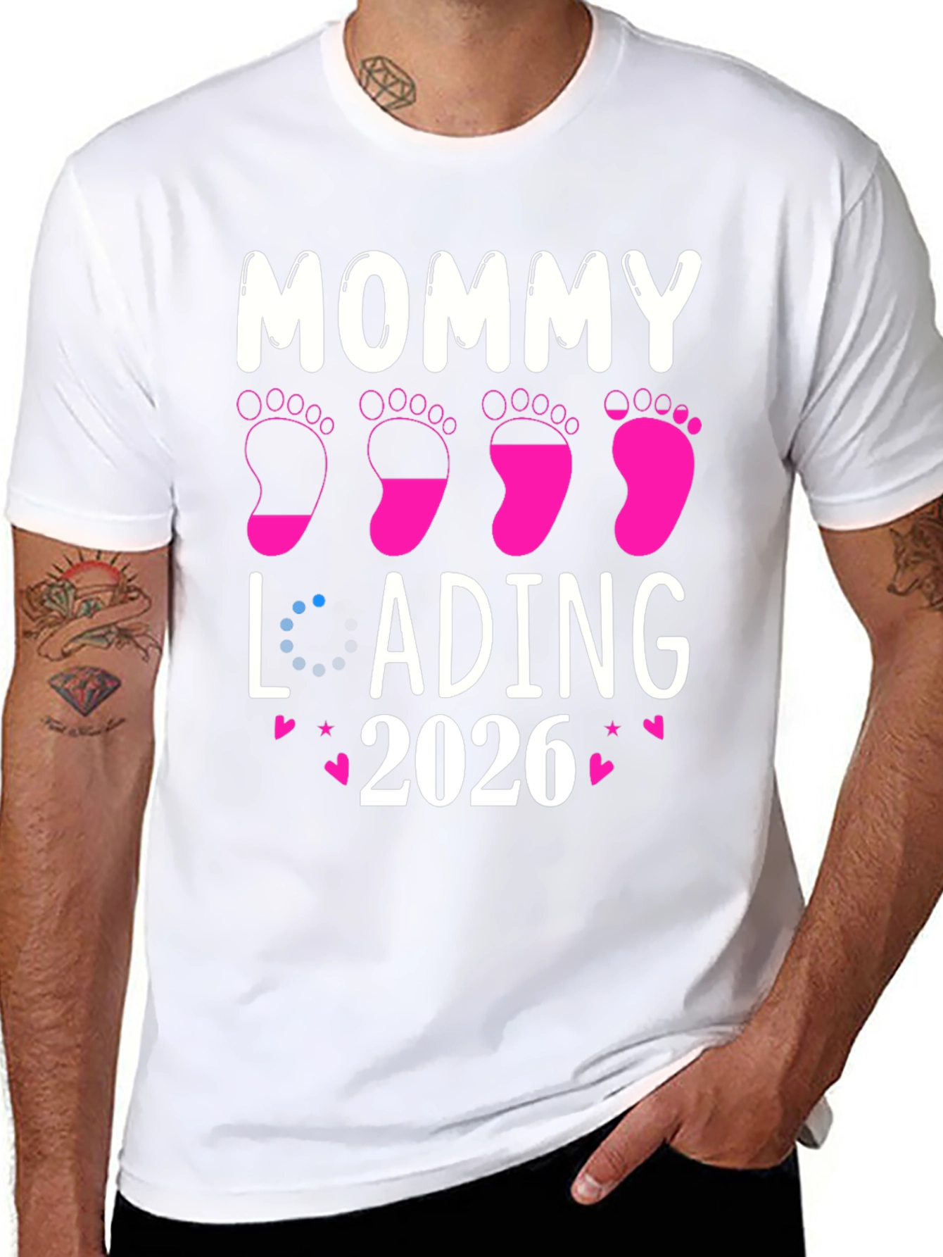 Mommy Loading 2026 T-Shirt