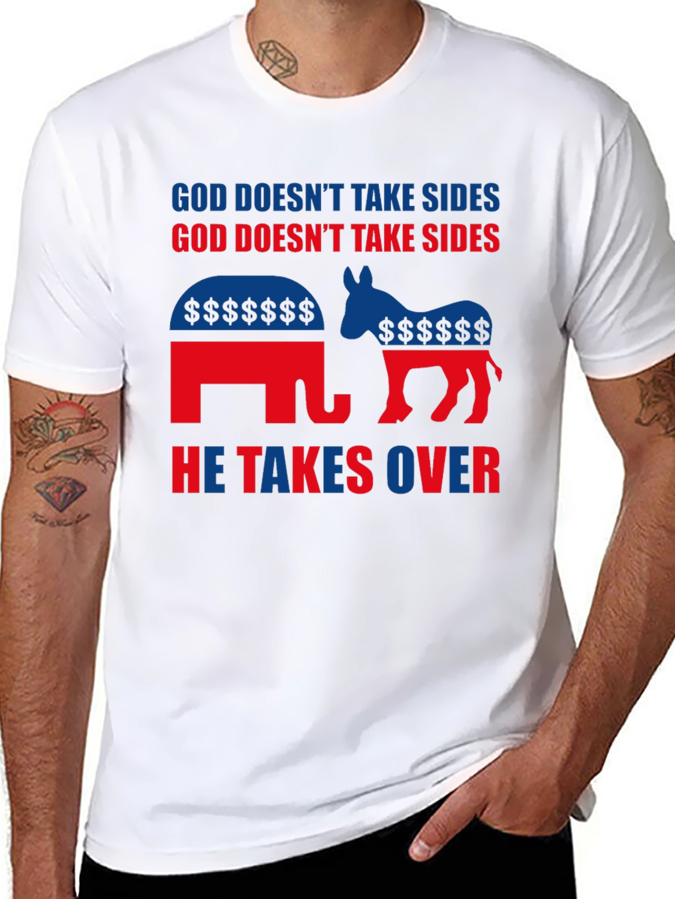 God Doesnt Take Sides T-Shirt
