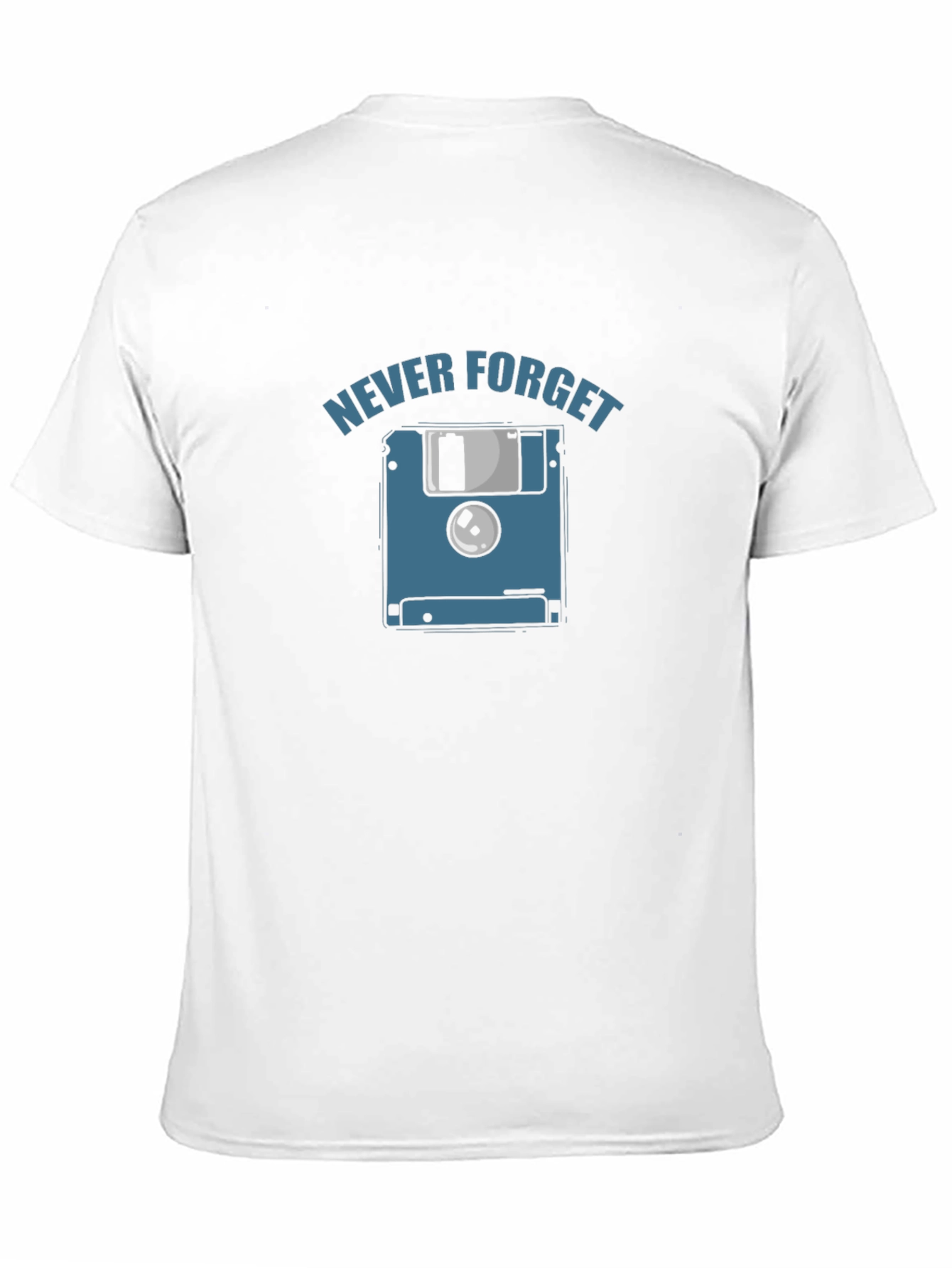 Retro Never Forget Floppy Disk Graphic Tee