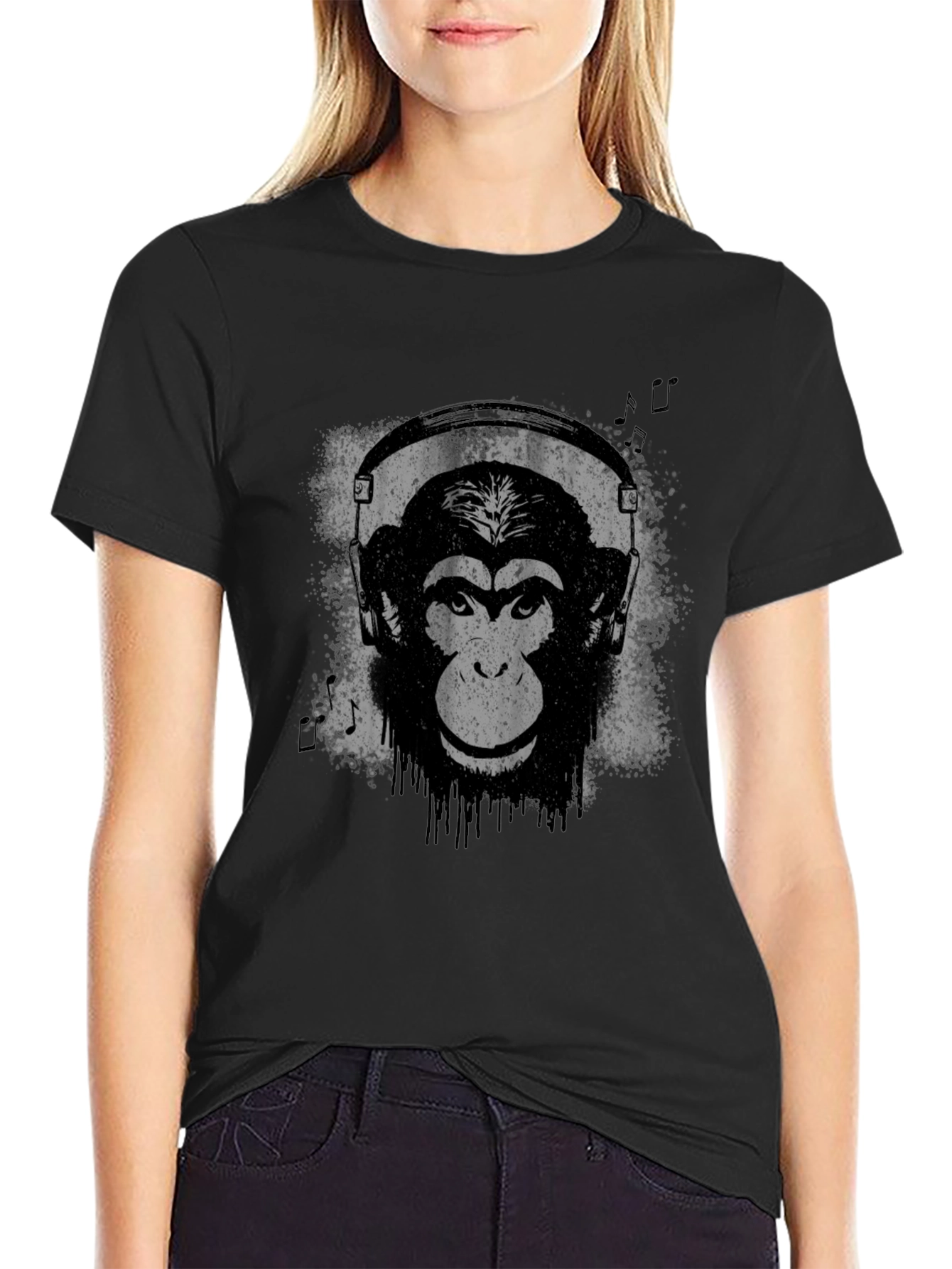 Monkey DJ Graphic Tee - Cool Casual Style