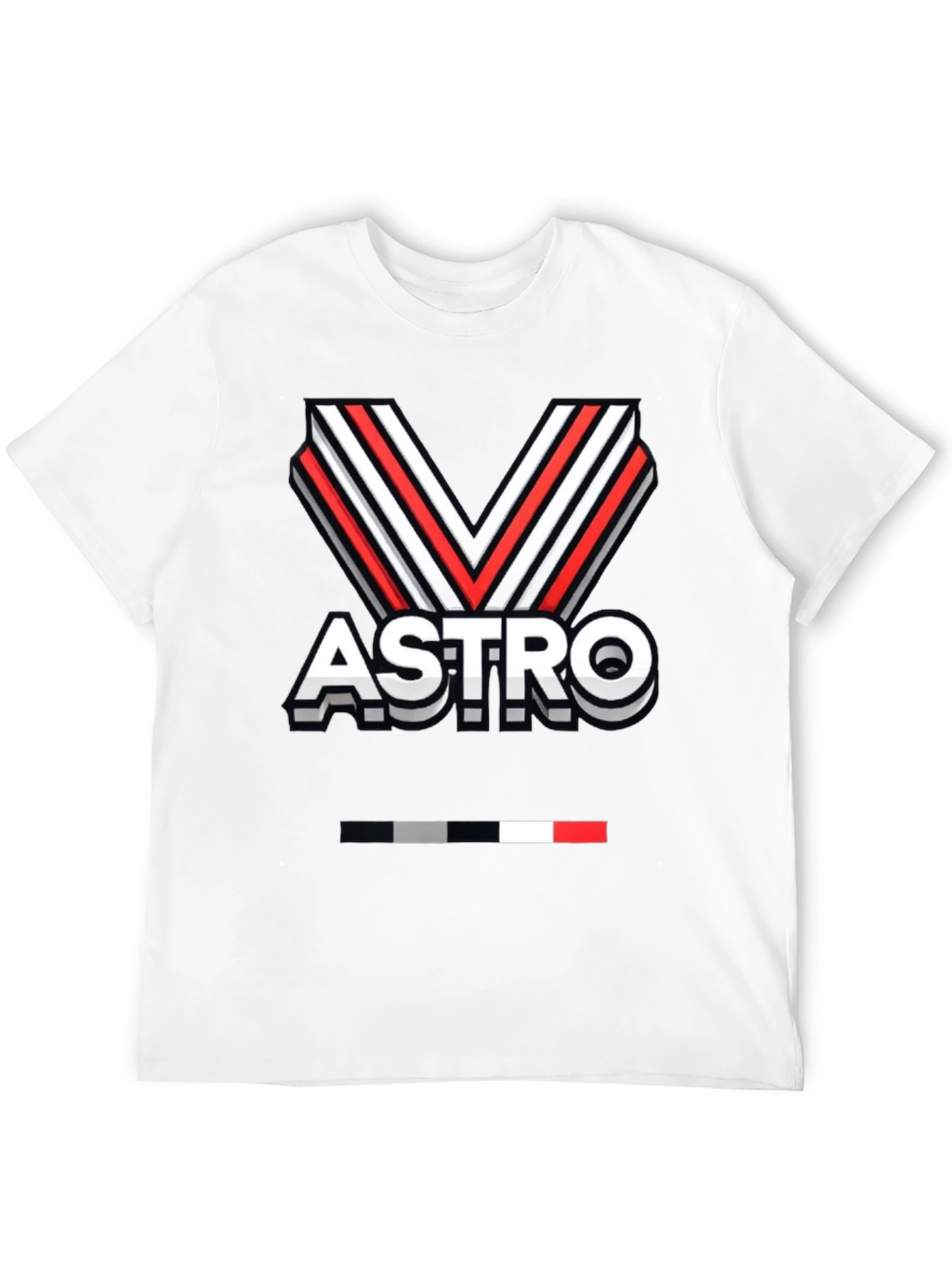 Astro Graphic Tee - Black Cotton Blend