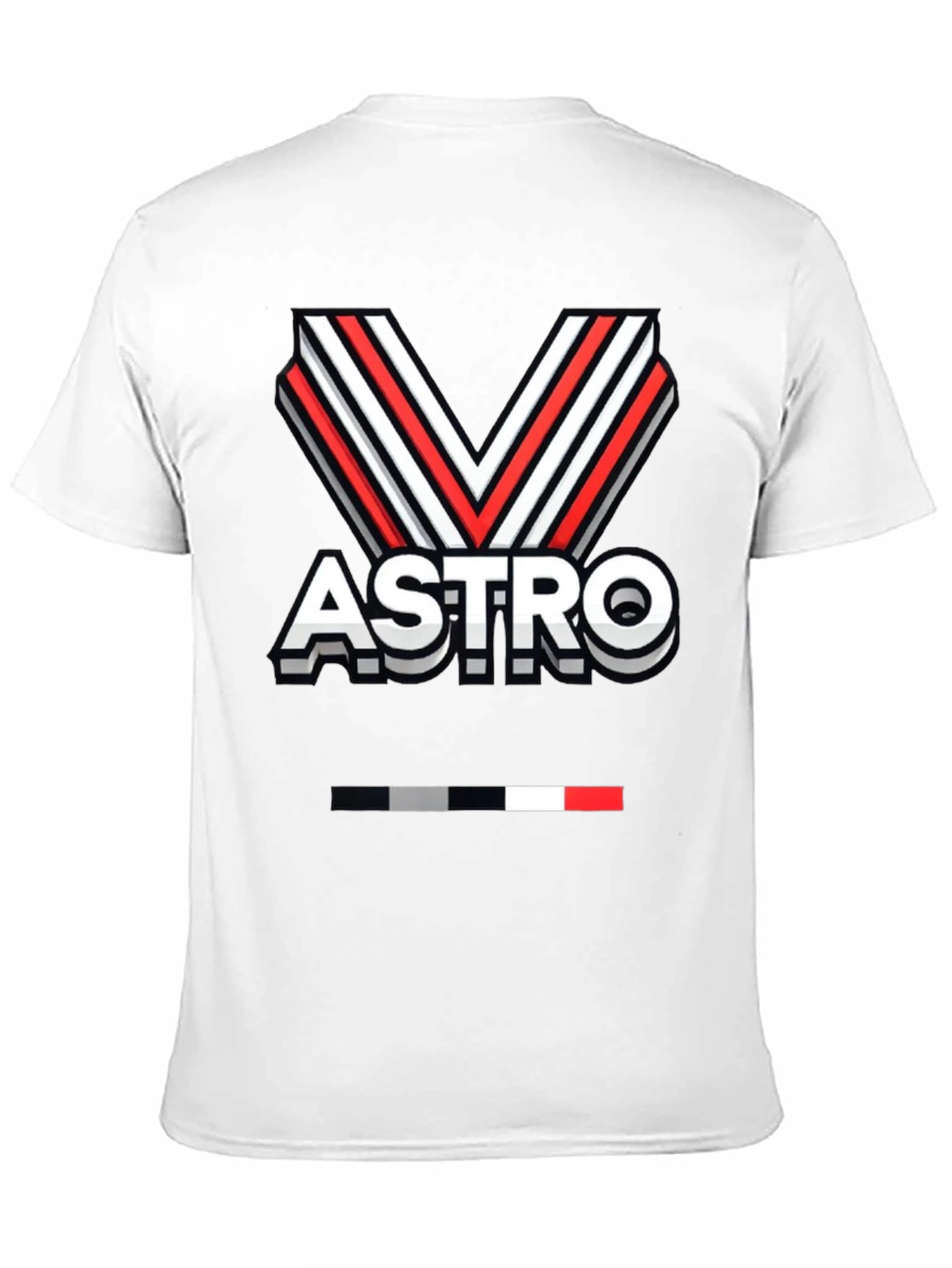 Astro Graphic Tee - Black Cotton Blend