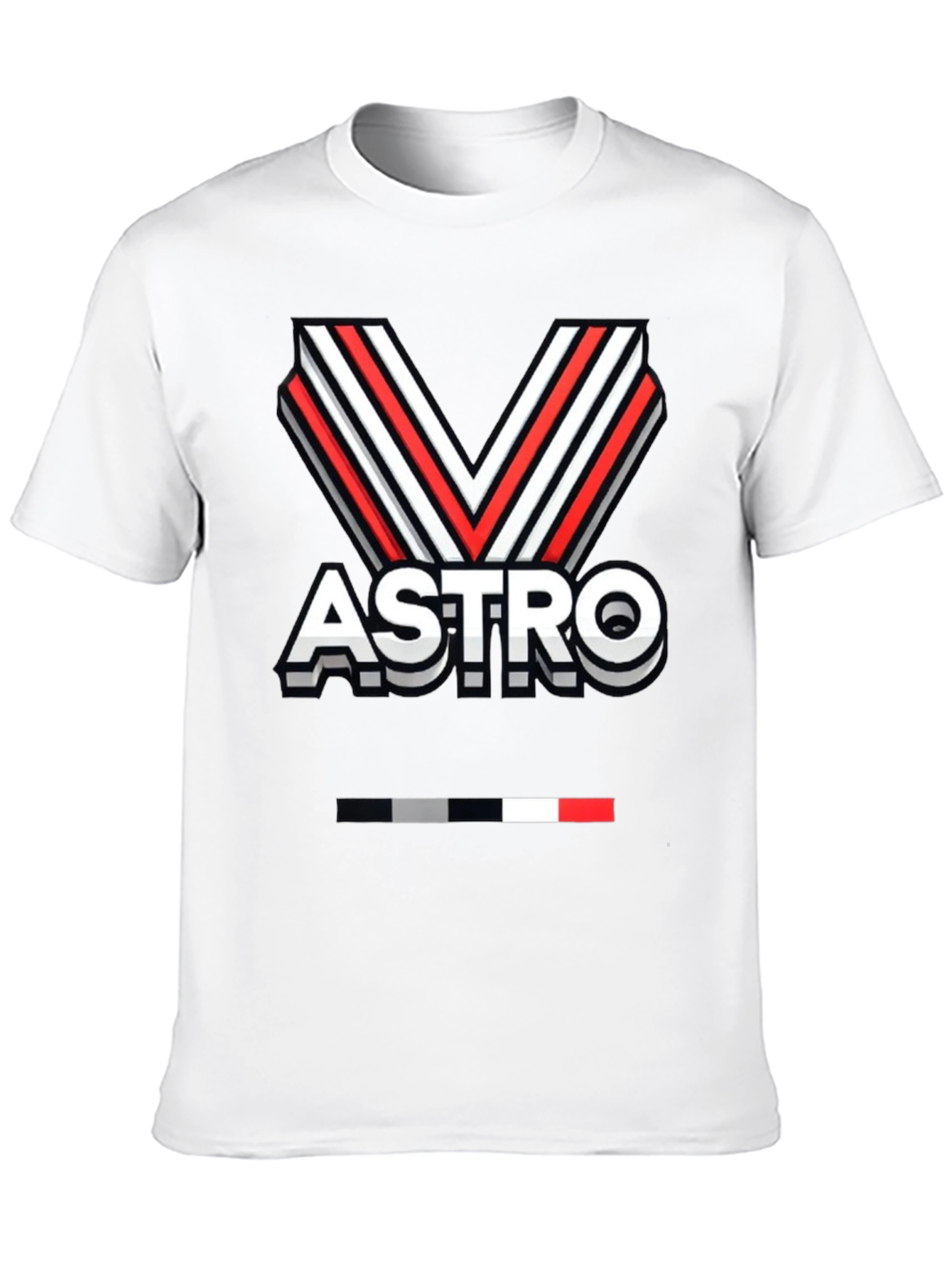 Astro Graphic Tee - Black Cotton Blend