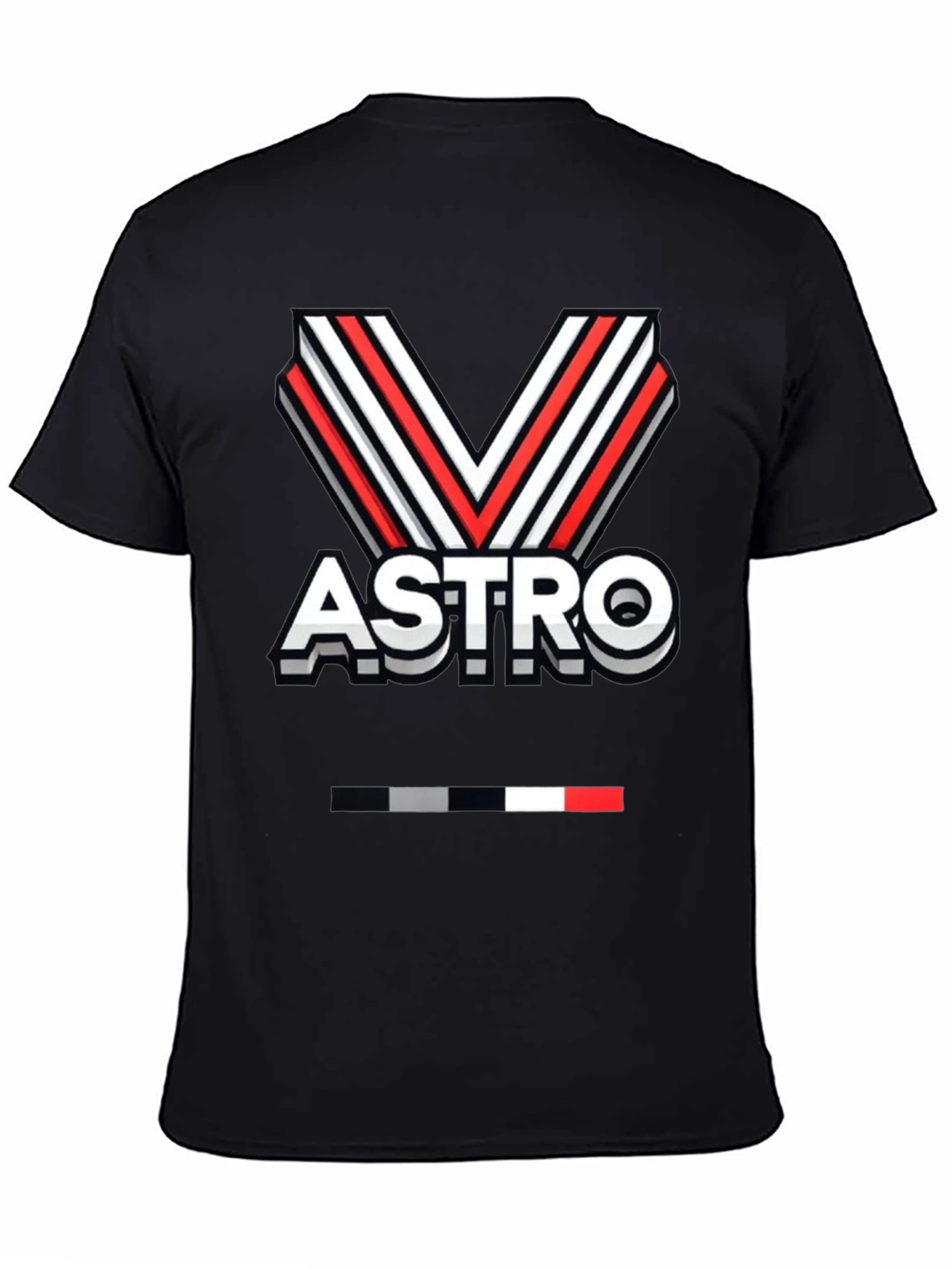 Astro Graphic Tee - Black Cotton Blend
