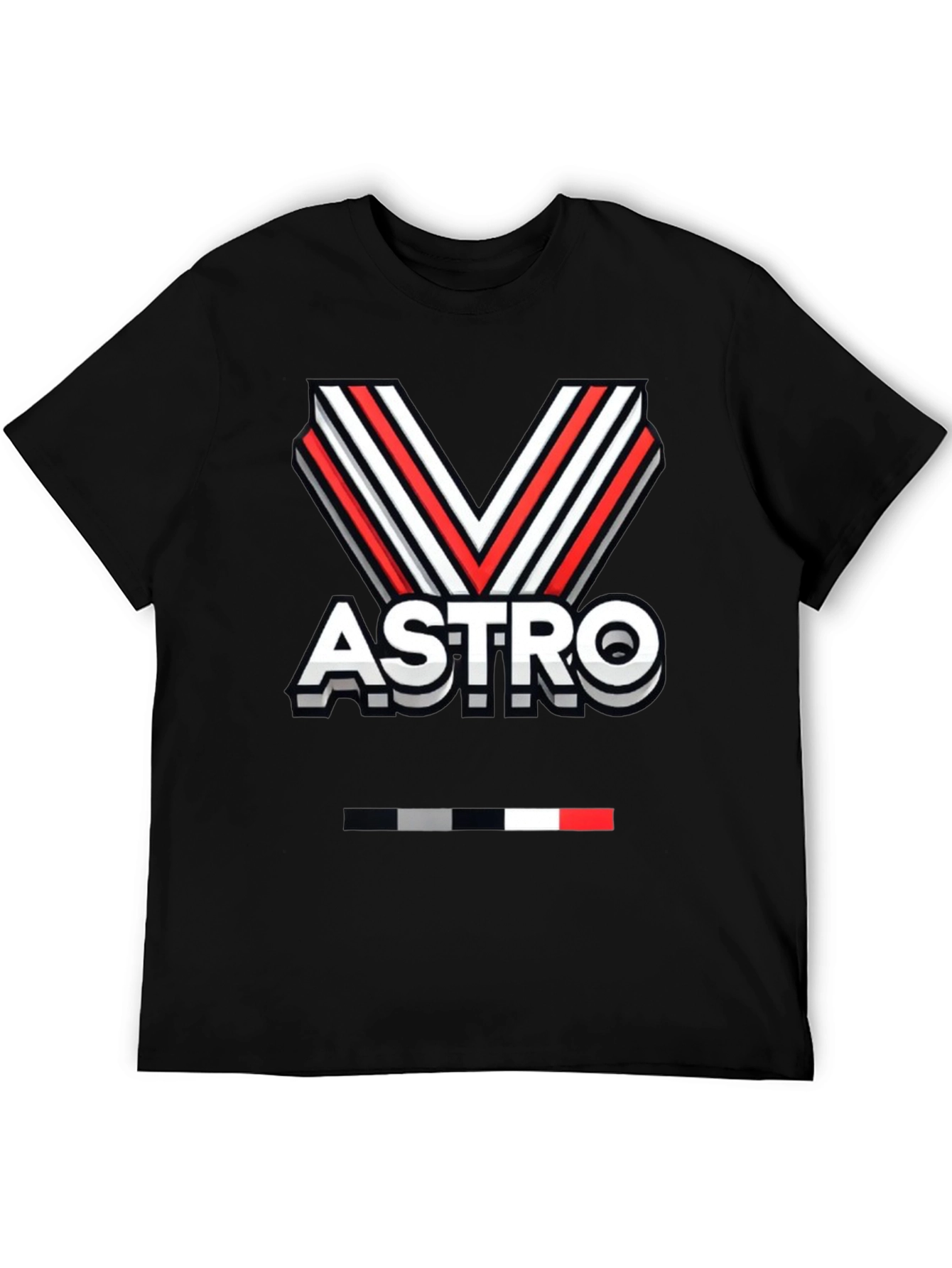 Astro Graphic Tee - Black Cotton Blend