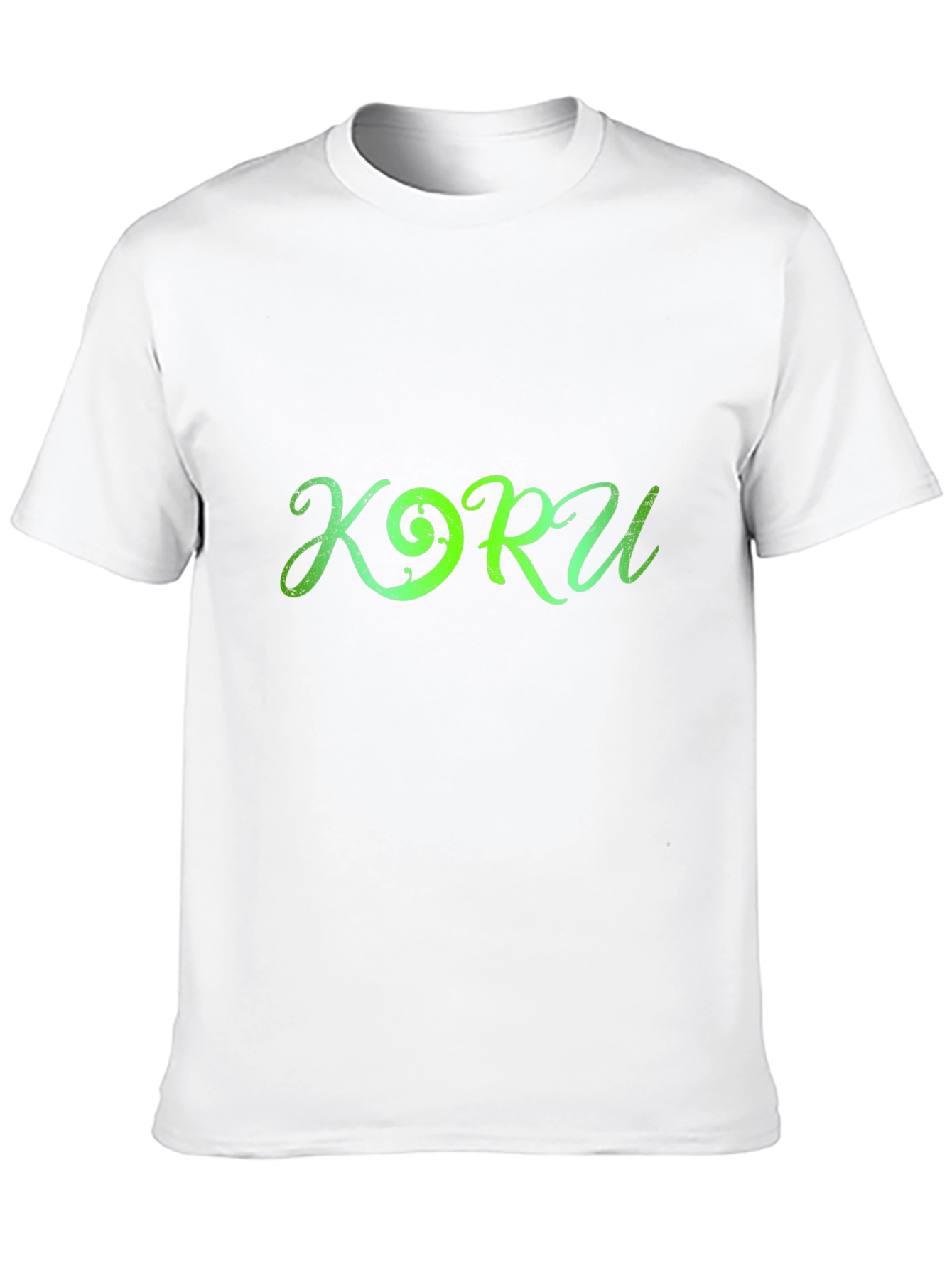 Koru Design Black T-Shirt