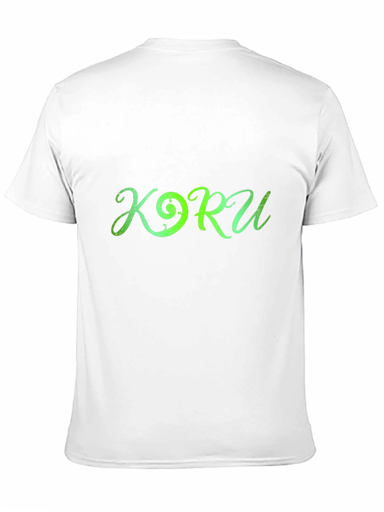 Koru Design Black T-Shirt