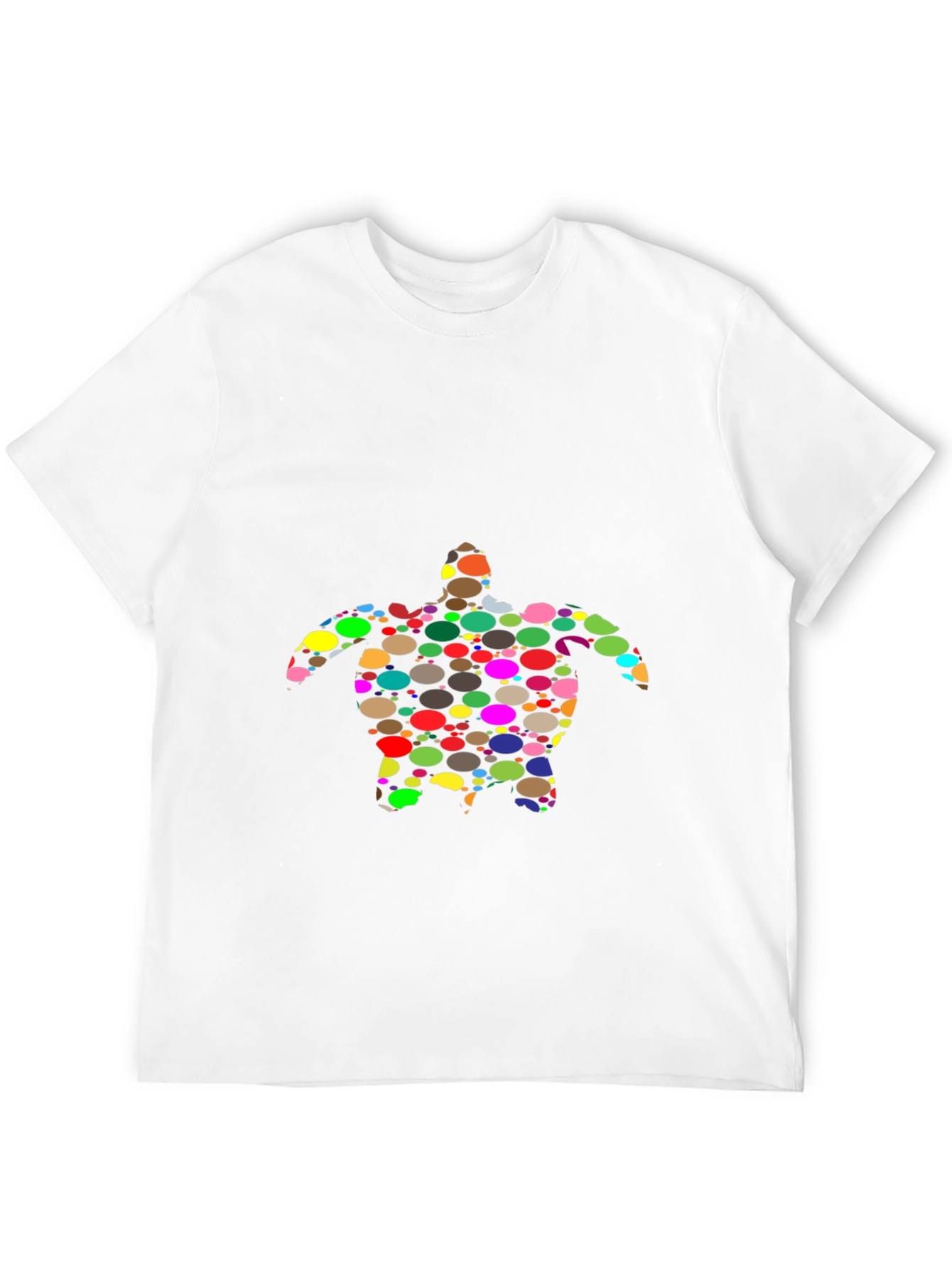 Funky Turtle Graphic Tee - Black Casual T-Shirt