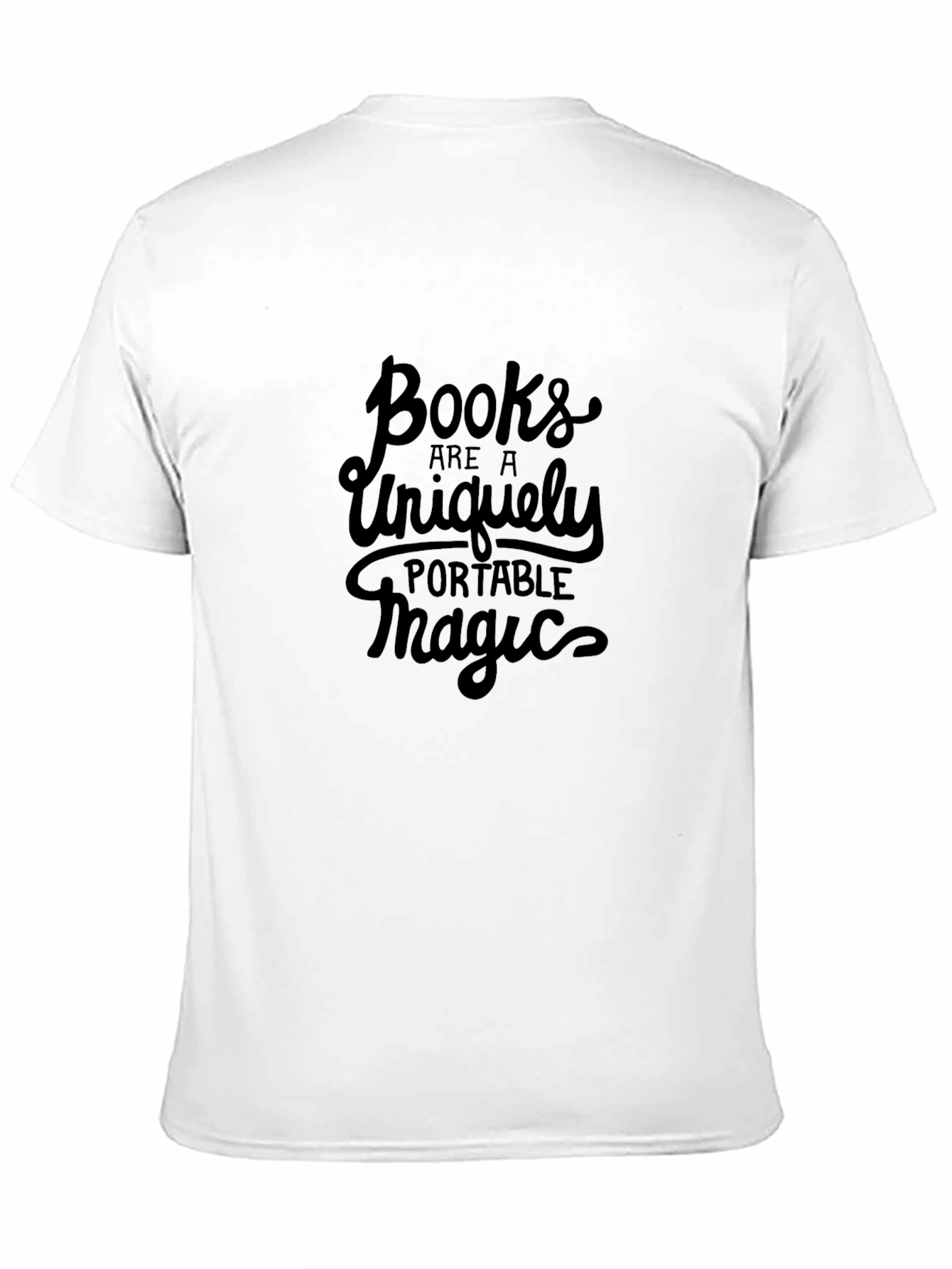 Books are Magic Black Graphic Tee