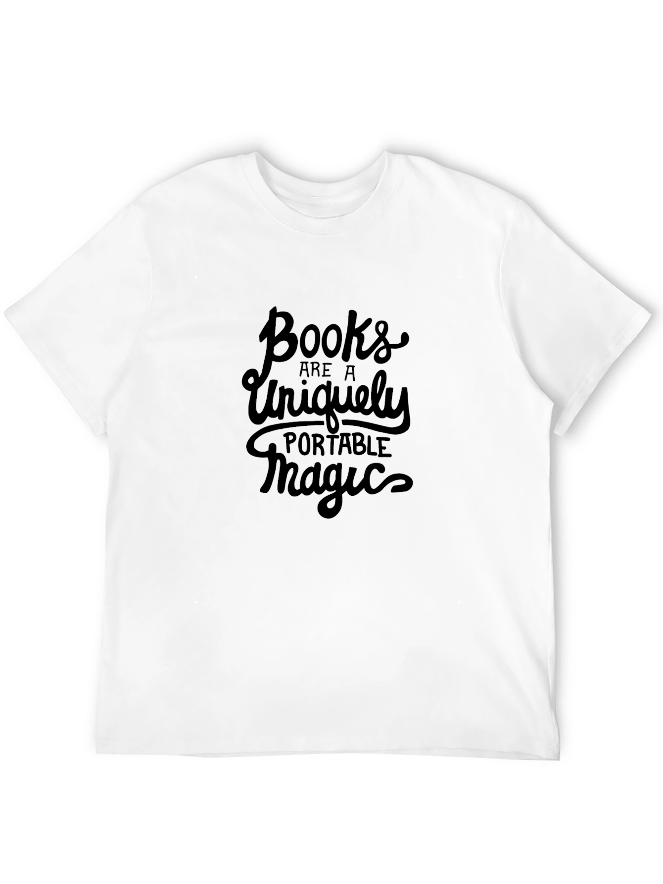 Books are Magic Black Graphic Tee