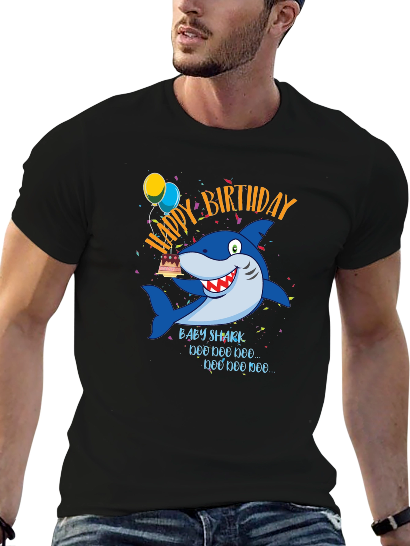 Baby Shark Birthday T-Shirt