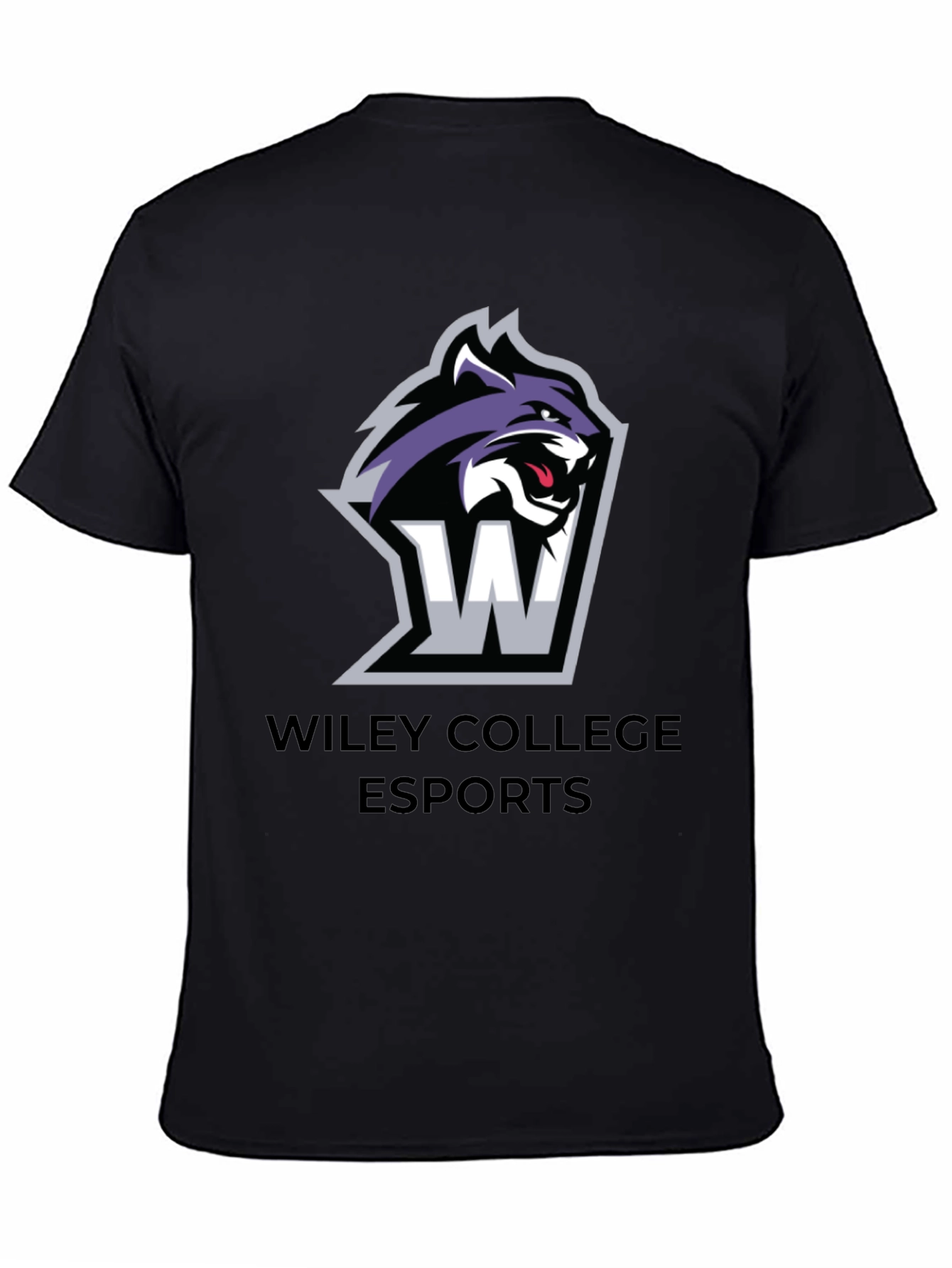 Wiley College Esports Black T-Shirt