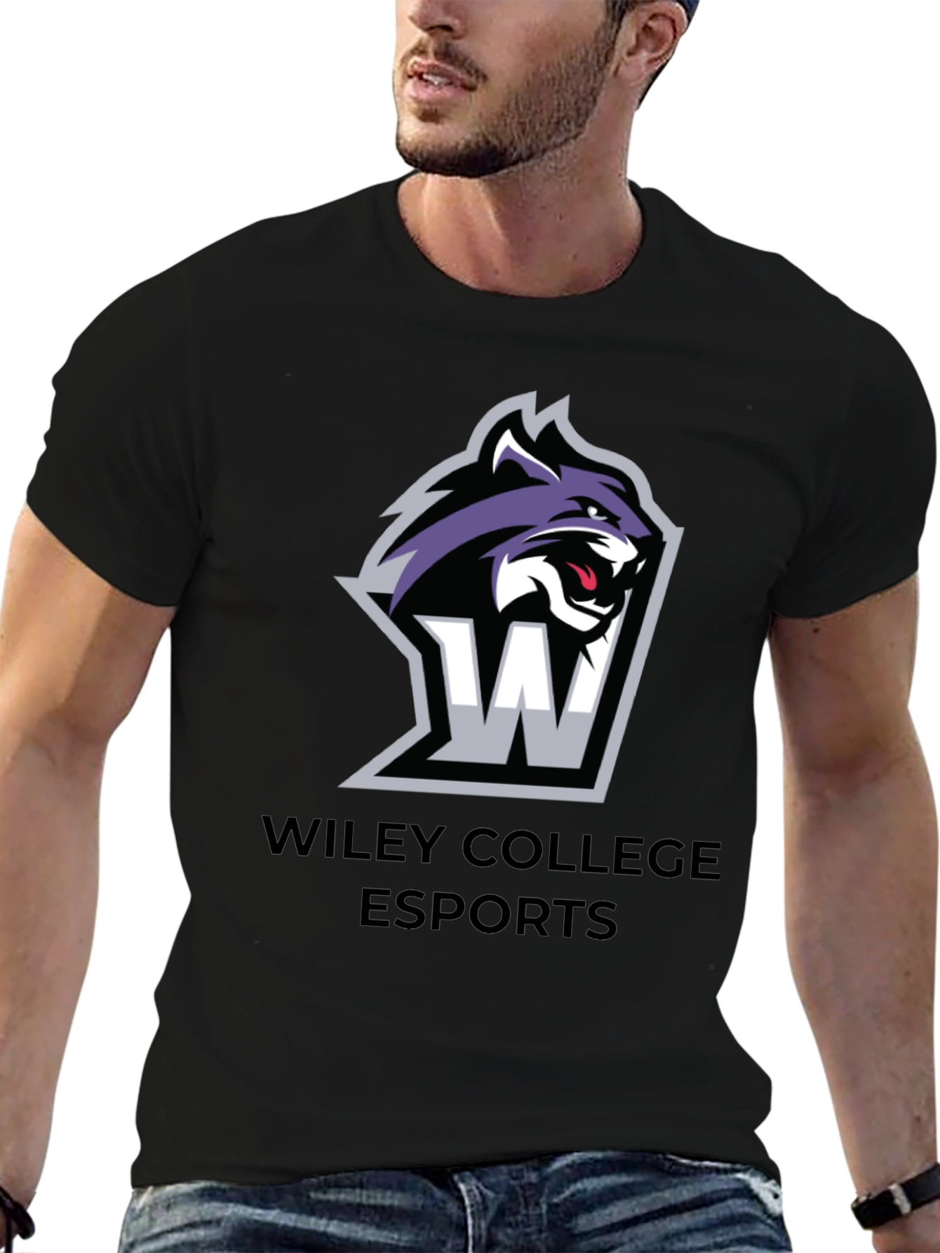 Wiley College Esports Black T-Shirt