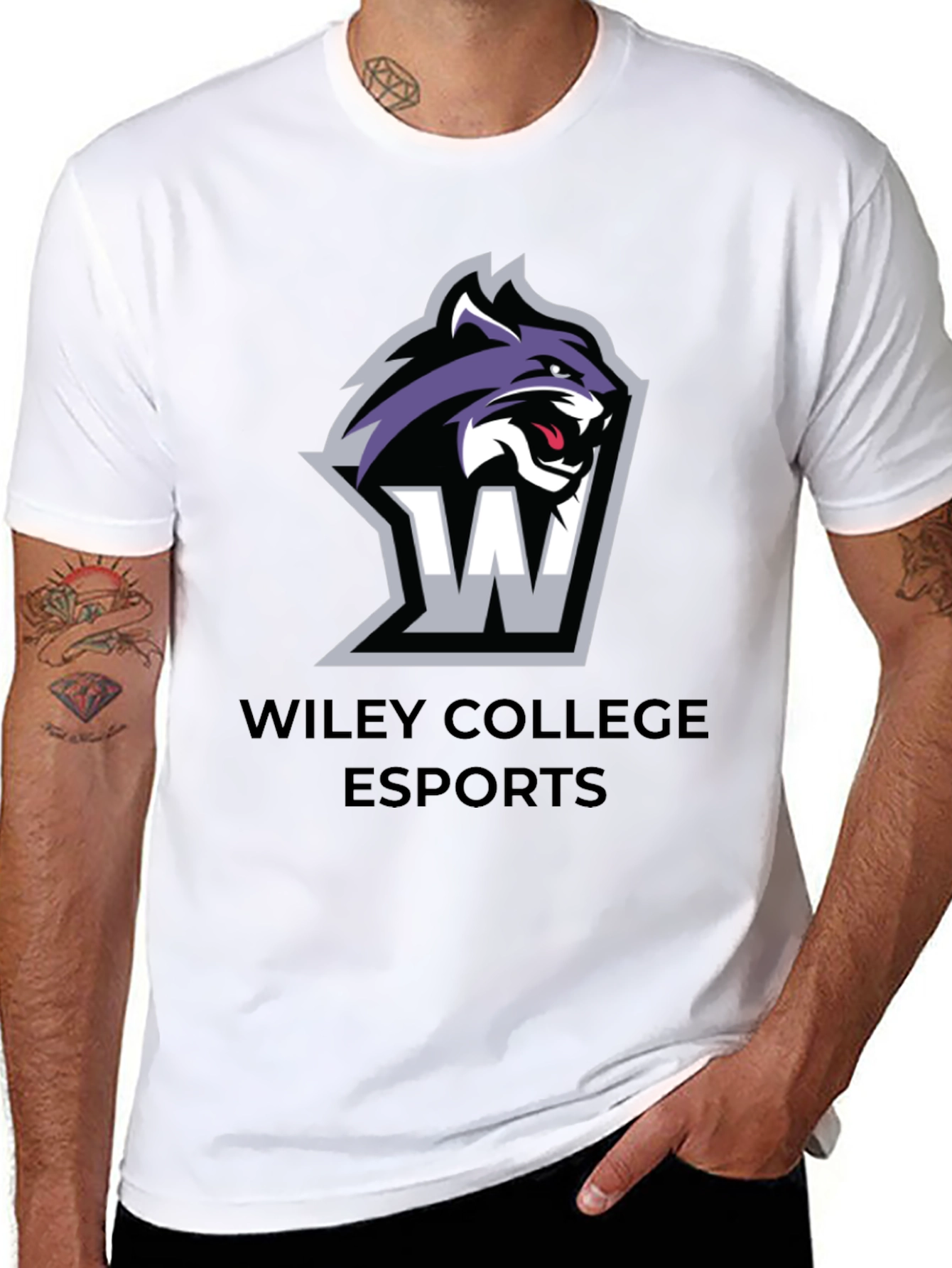 Wiley College Esports Black T-Shirt