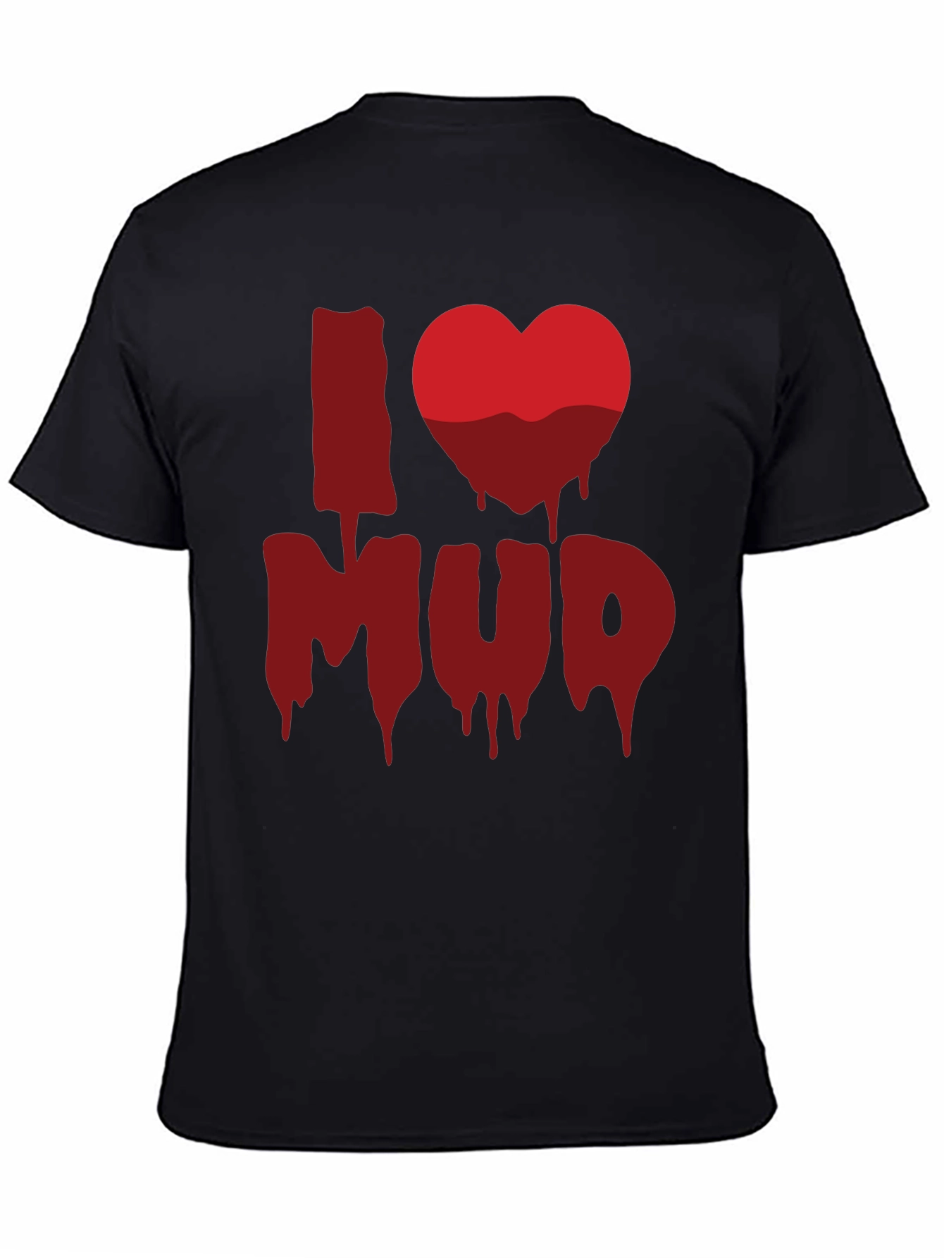 I Heart Mud T-Shirt - Mens Short Sleeve