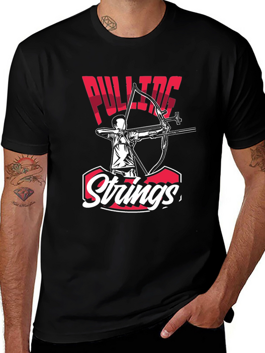 Pulling Strings Archery Graphic T-Shirt