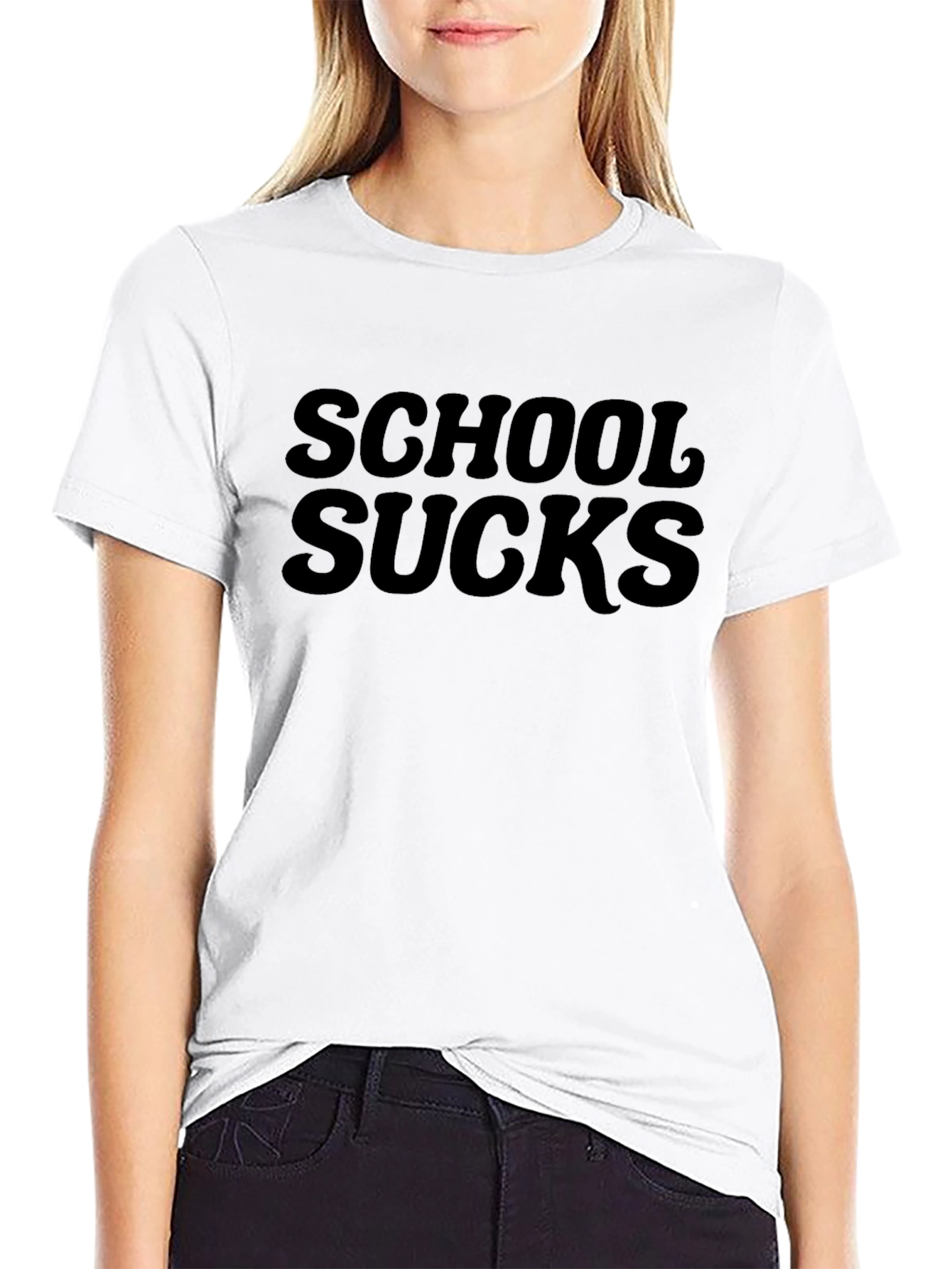 School Sucks T-Shirt - Bold Statement Tee