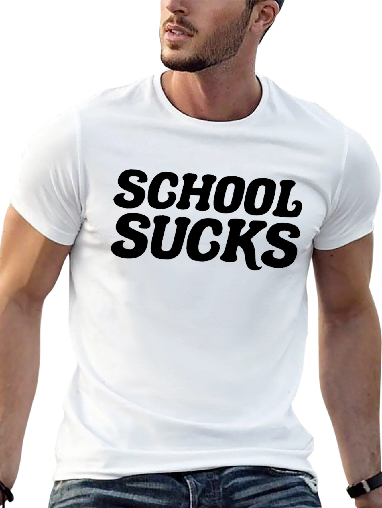 School Sucks T-Shirt - Bold Statement Tee