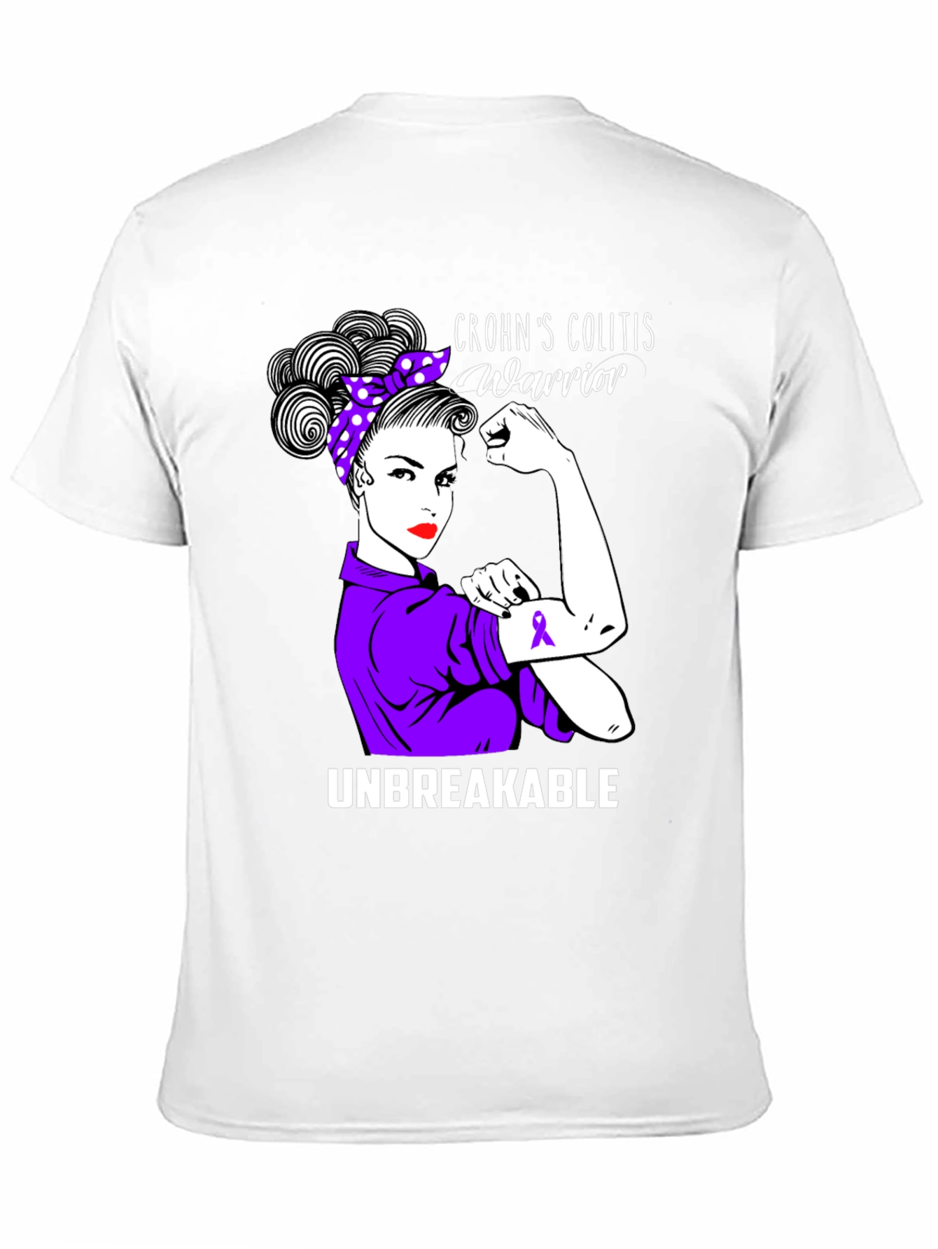 Crohns Colitis Warrior Unbreakable T-Shirt