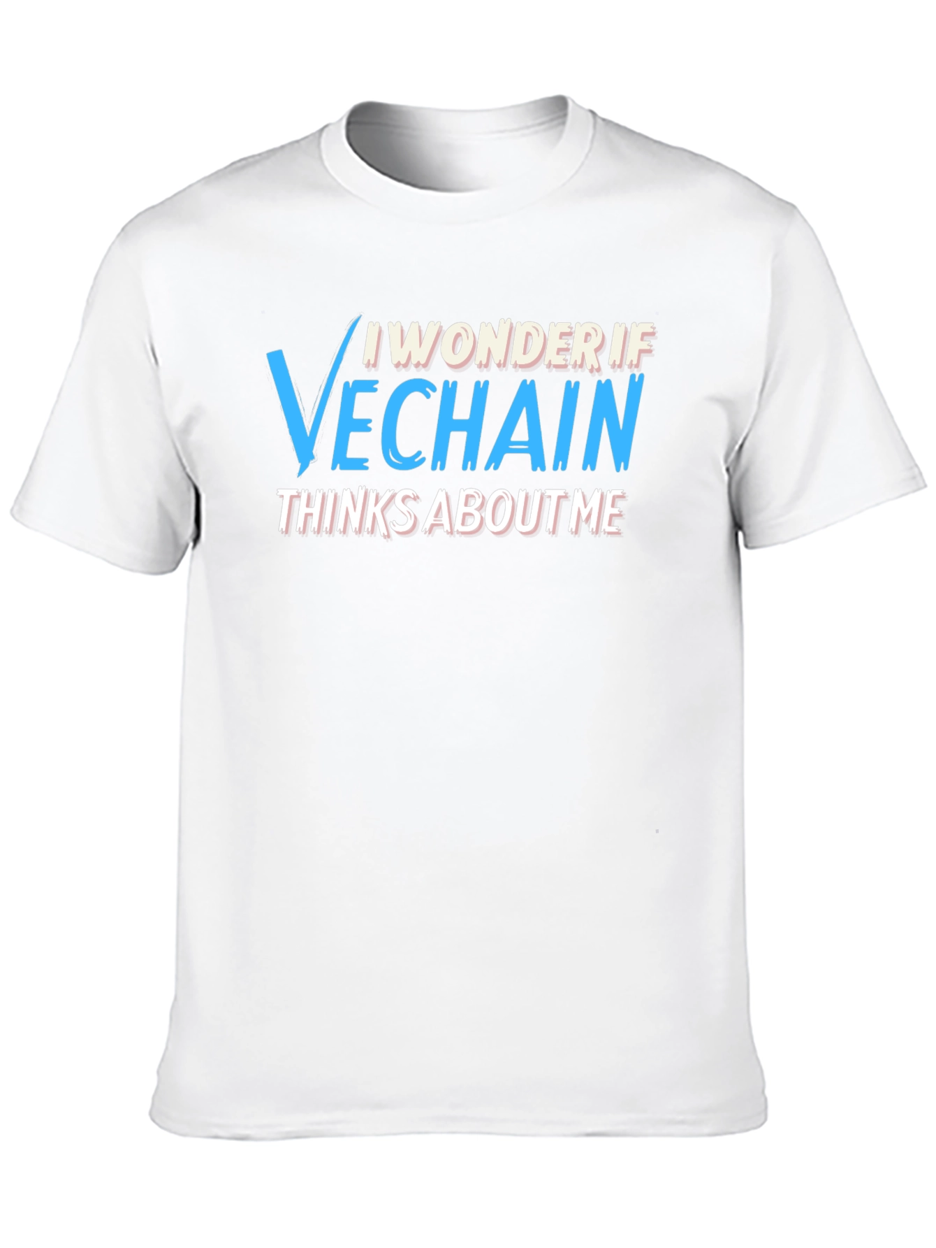 VeChain Crypto T-Shirt - I Wonder If...