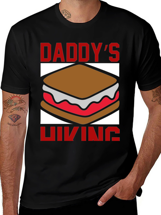 Daddys Smore Living Black T-Shirt