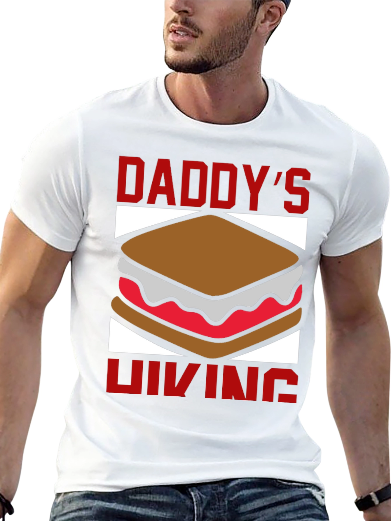 Daddys Smore Living Black T-Shirt