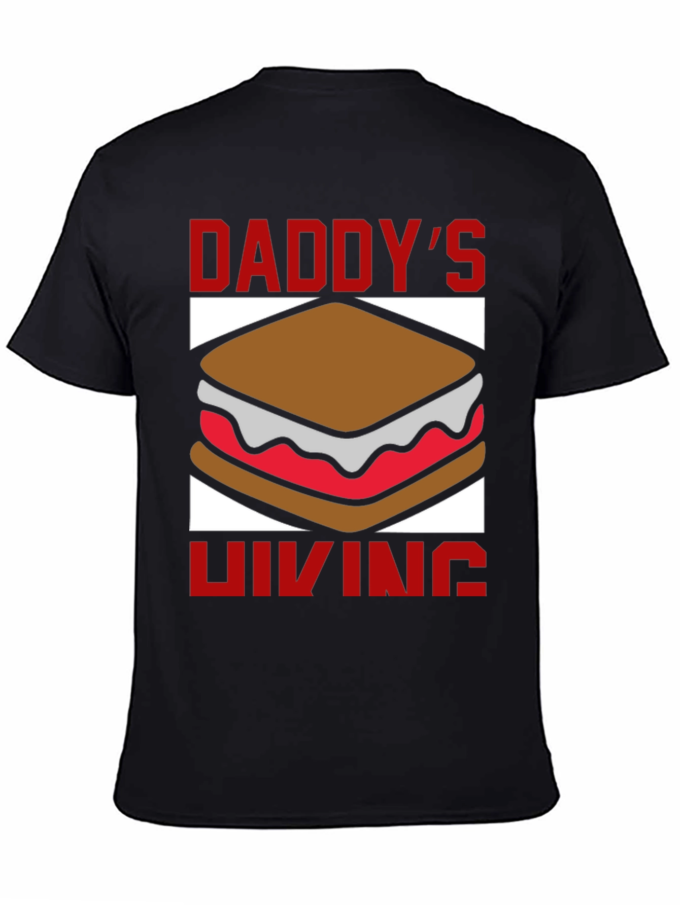 Daddys Smore Living Black T-Shirt