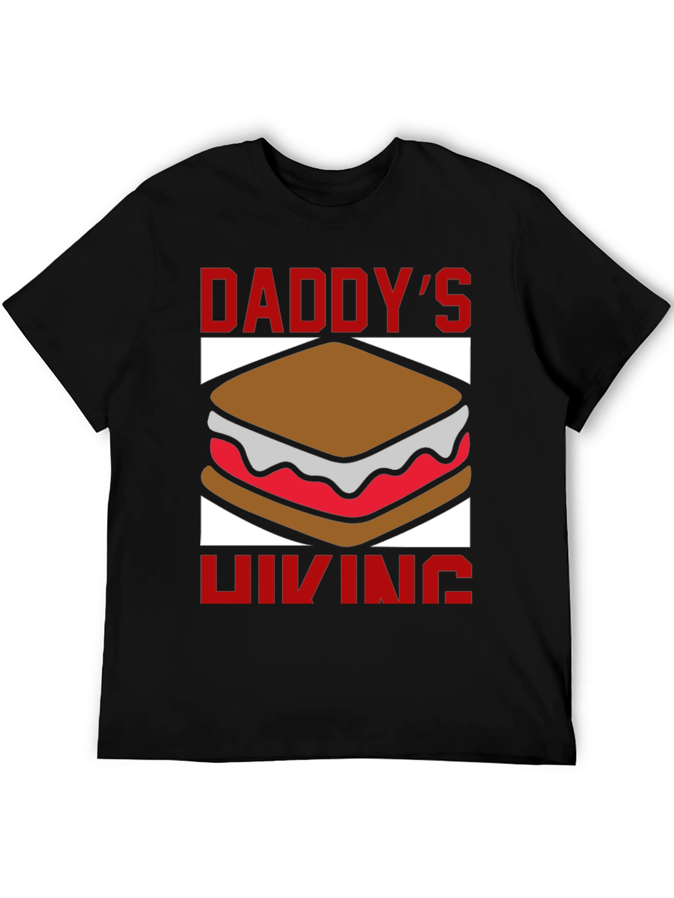 Daddys Smore Living Black T-Shirt