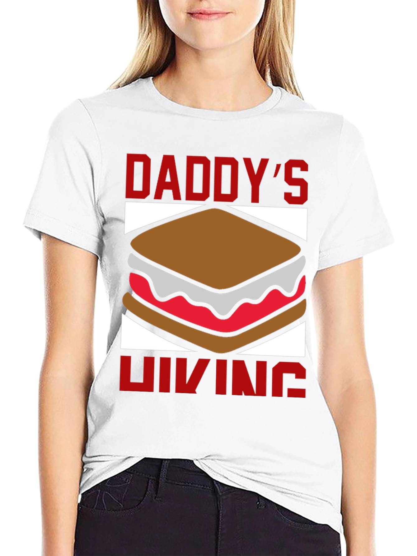 Daddys Smore Living Black T-Shirt
