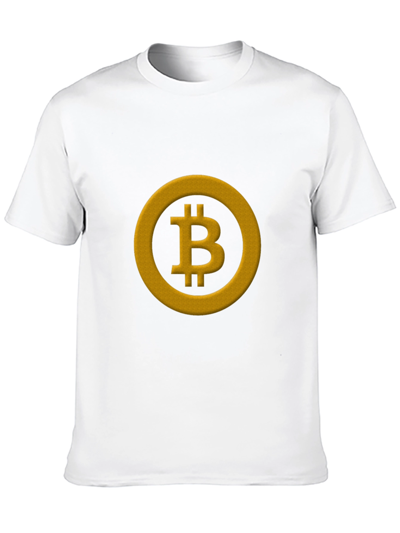 Bitcoin Logo Graphic Tee - Cryptocurrency Fan T-Shirt