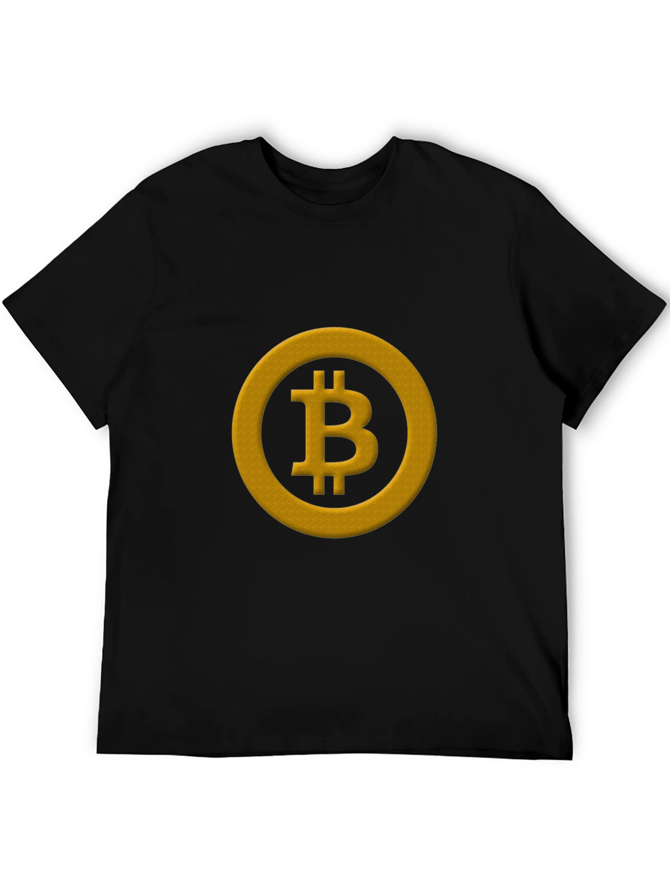 Bitcoin Logo Graphic Tee - Cryptocurrency Fan T-Shirt