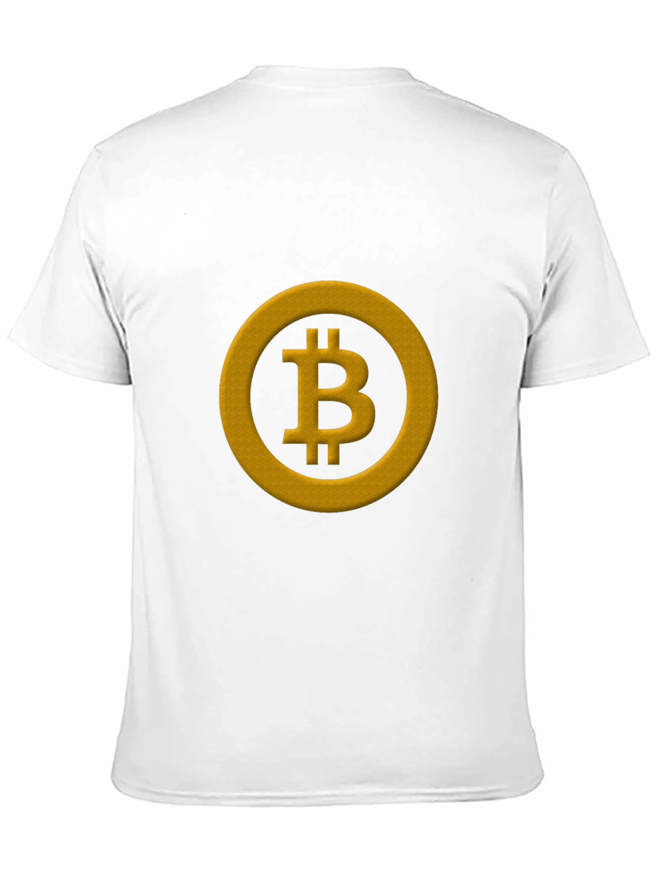 Bitcoin Logo Graphic Tee - Cryptocurrency Fan T-Shirt