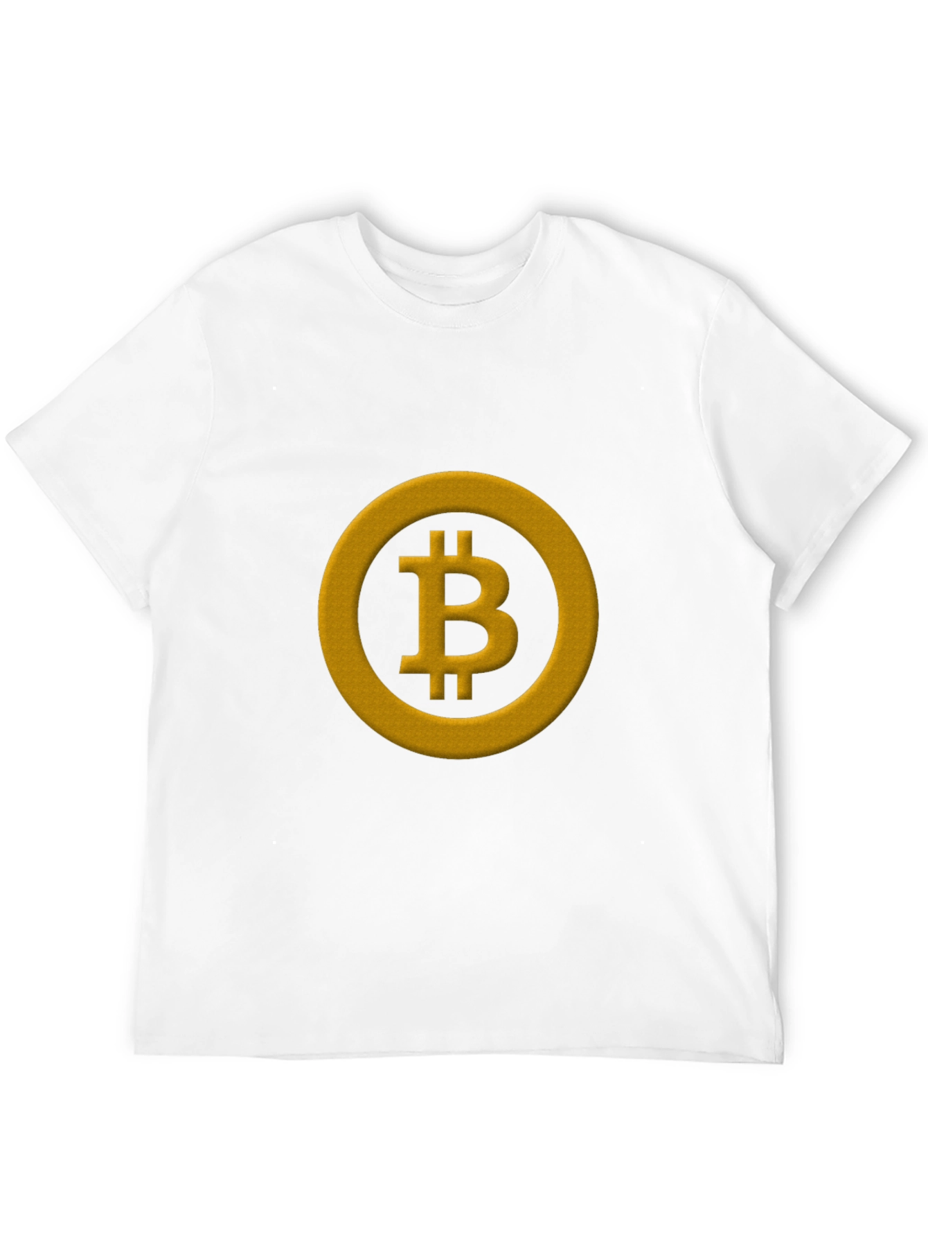 Bitcoin Logo Graphic Tee - Cryptocurrency Fan T-Shirt