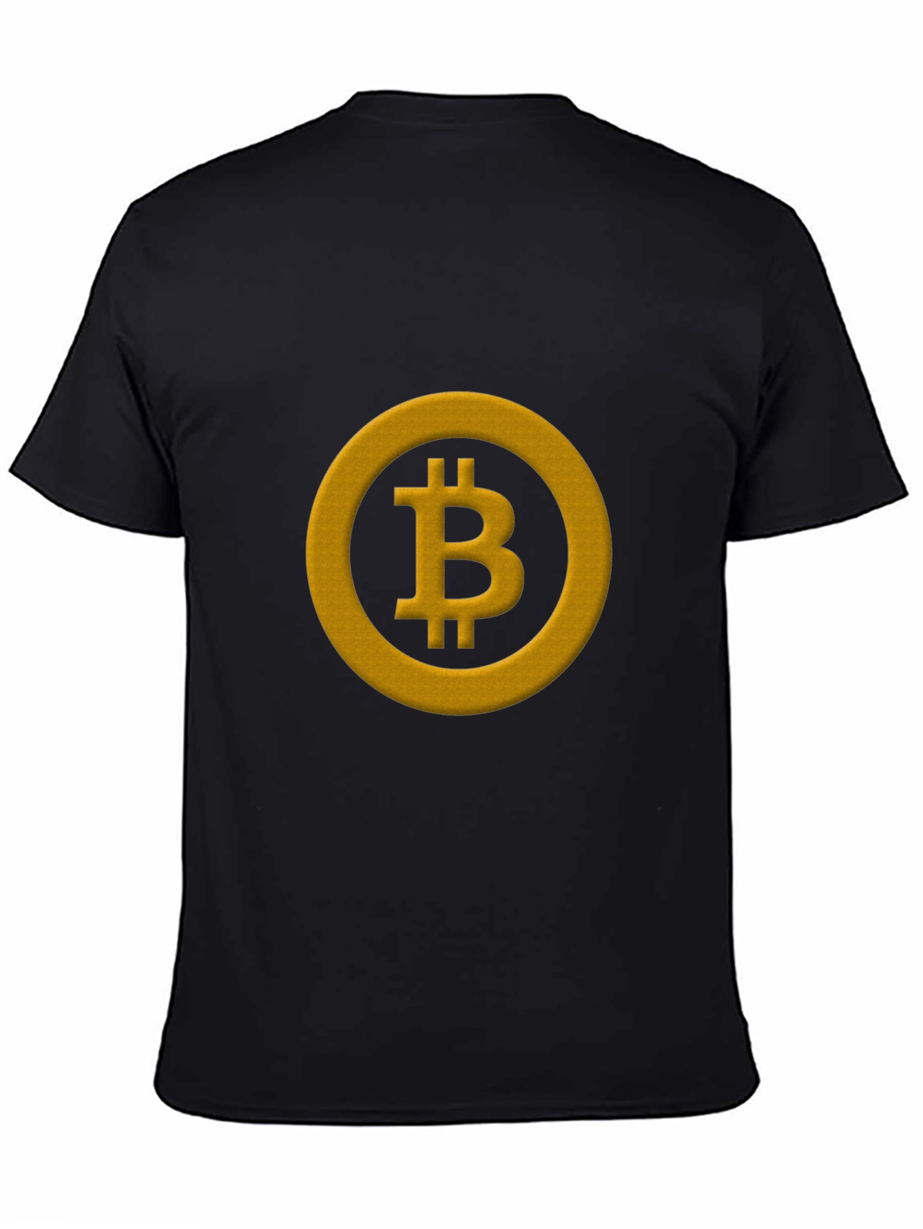 Bitcoin Logo Graphic Tee - Cryptocurrency Fan T-Shirt