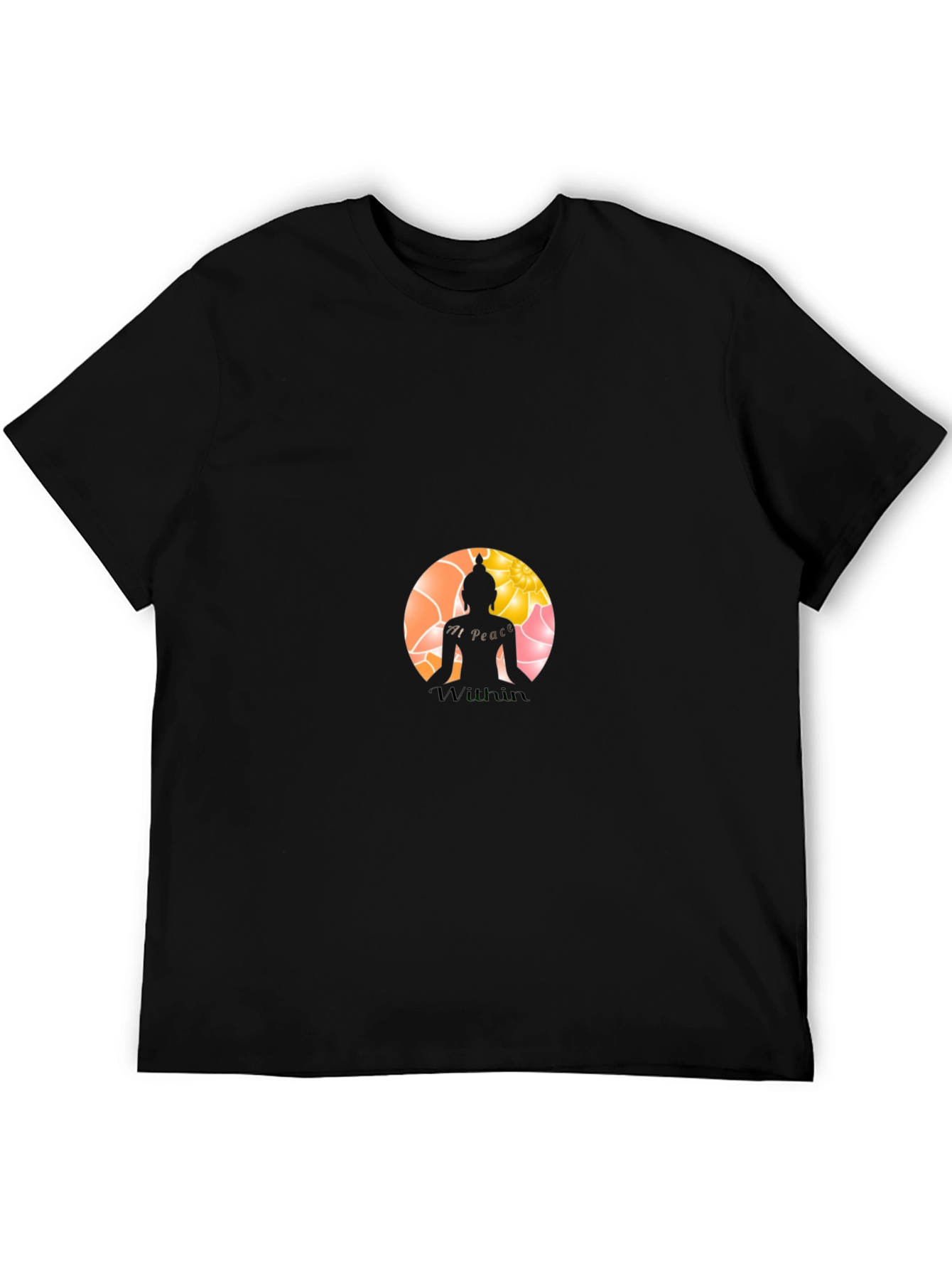 Enlightened Within T-Shirt - Meditative Design