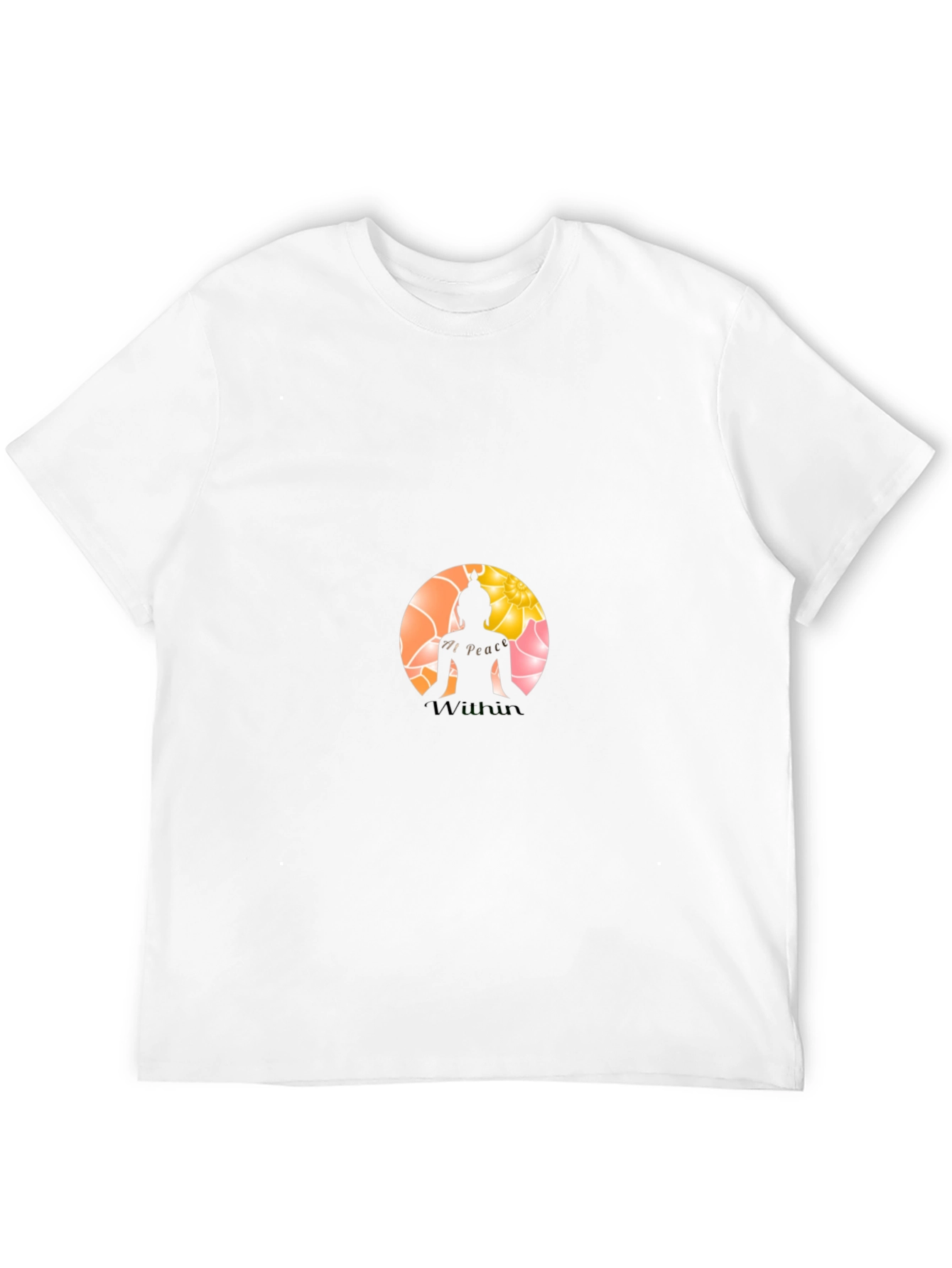 Enlightened Within T-Shirt - Meditative Design