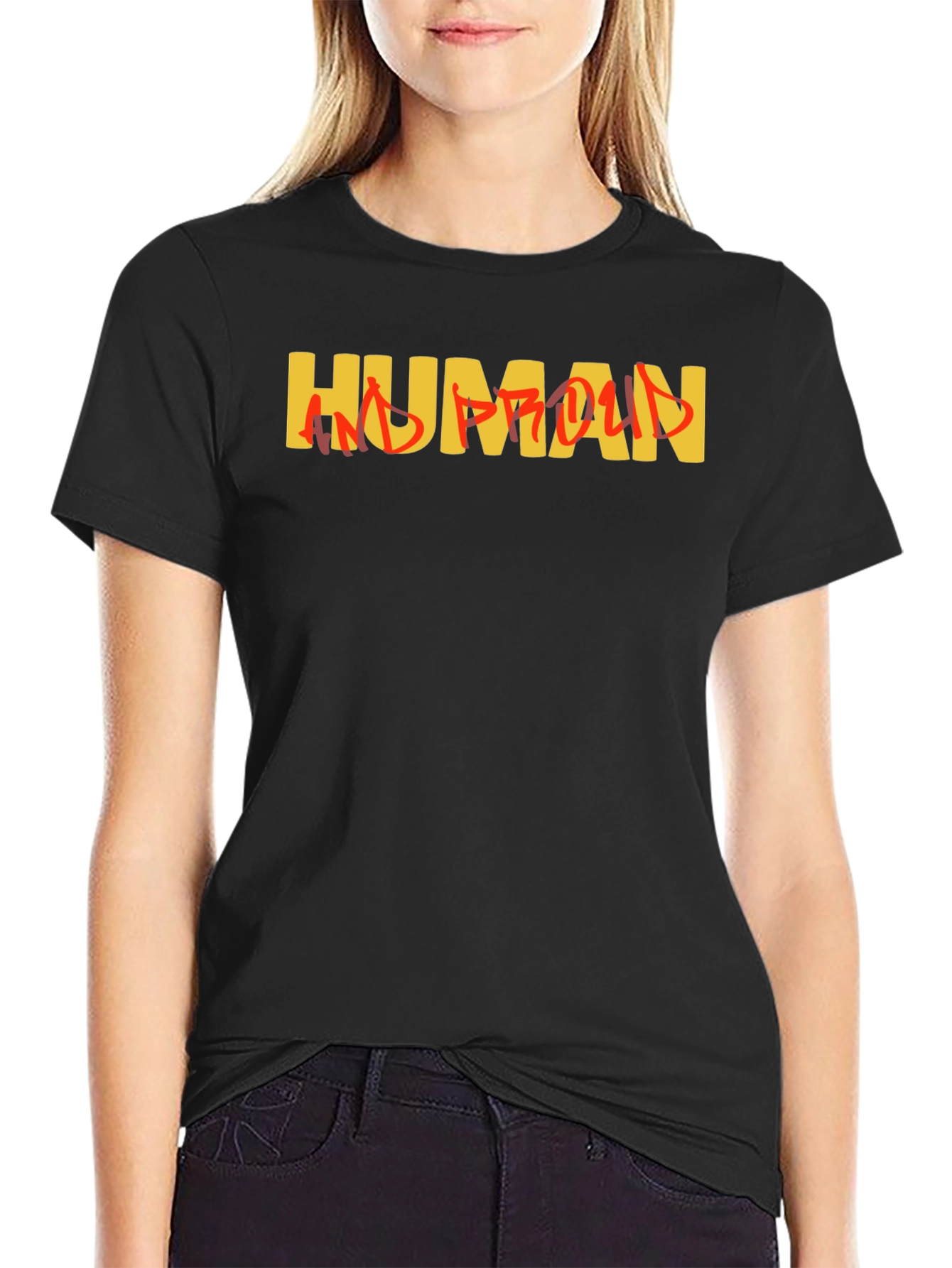 HUMAN T-Shirt - Bold Statement Tee